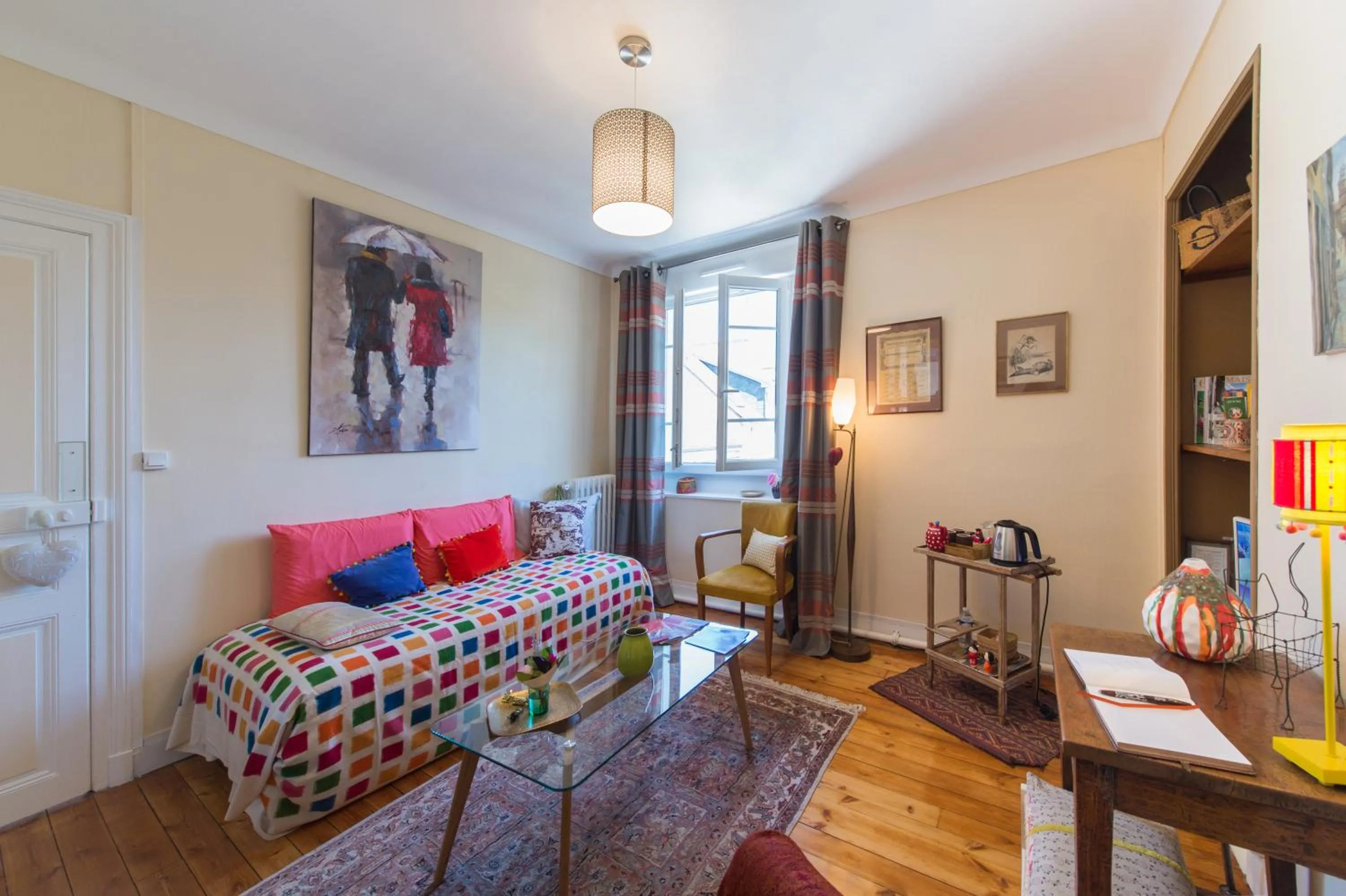 Living room in La Mancelle - Chambre d'hôtes