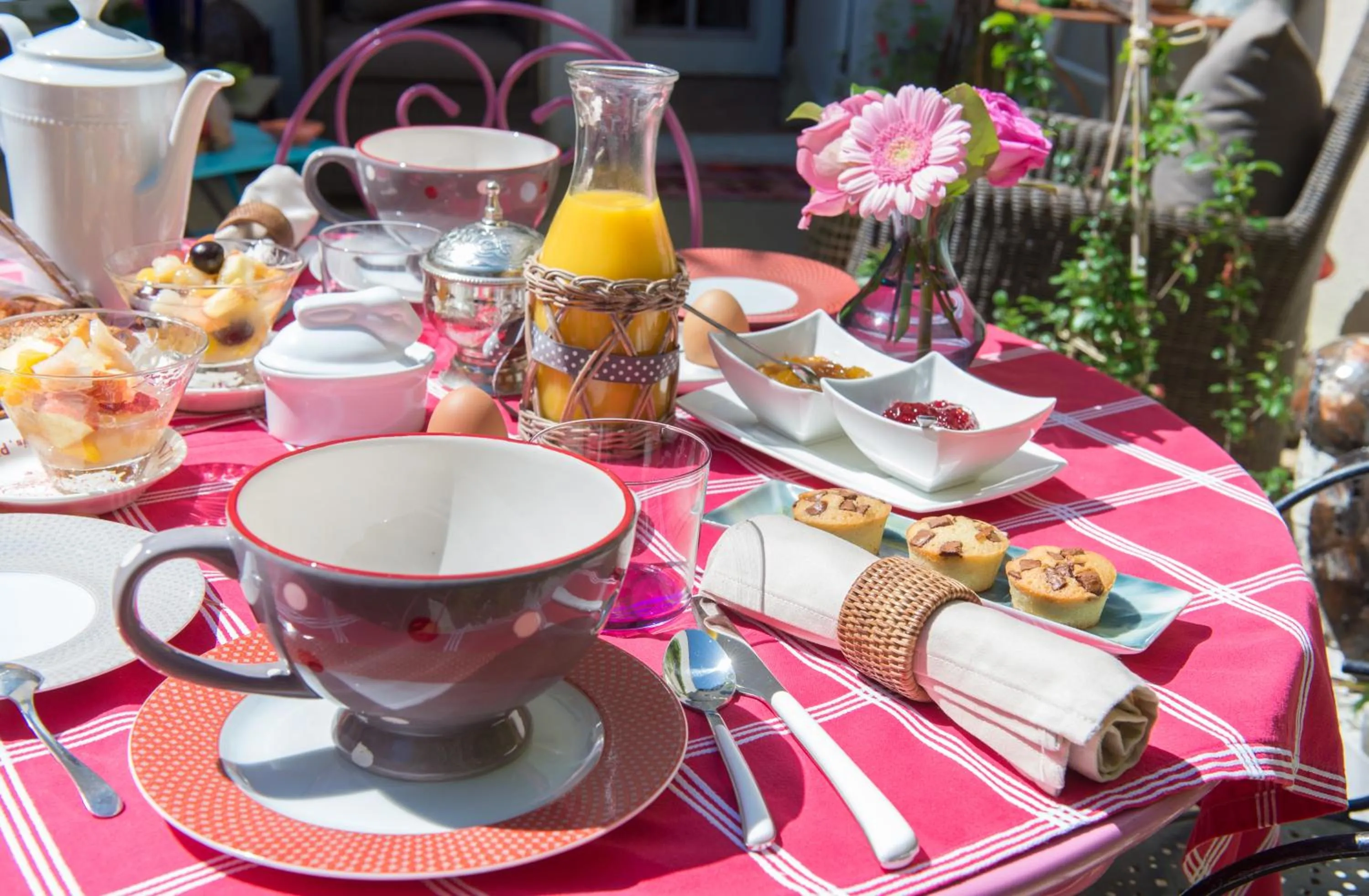 Continental breakfast in La Mancelle - Chambre d'hôtes