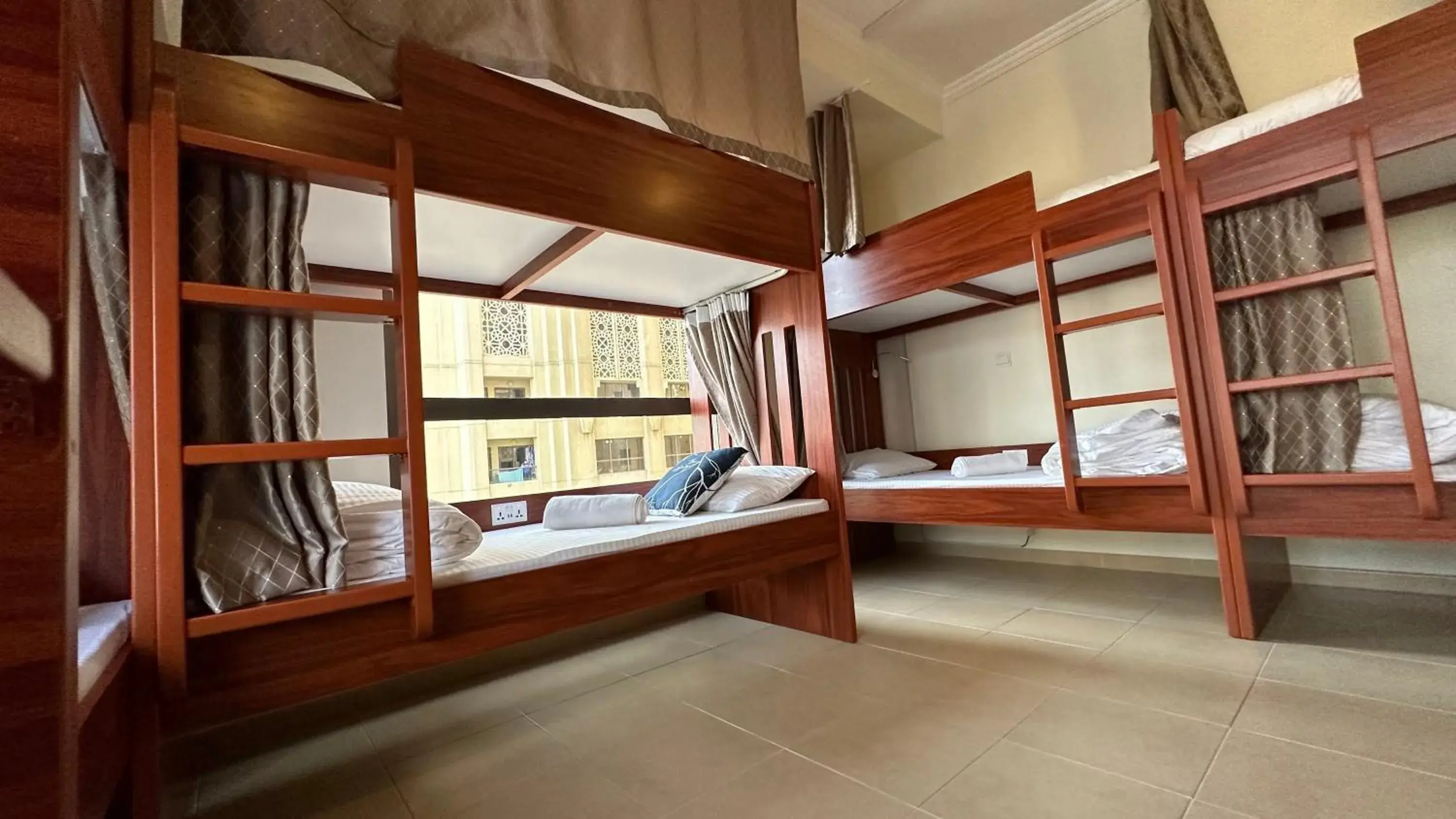 Bunk Bed in Mixed Dormitory Room in Route 66 Beach Hostel Bunk Bed in Mixed Dormitory Room in Route 66 Beach Hostel