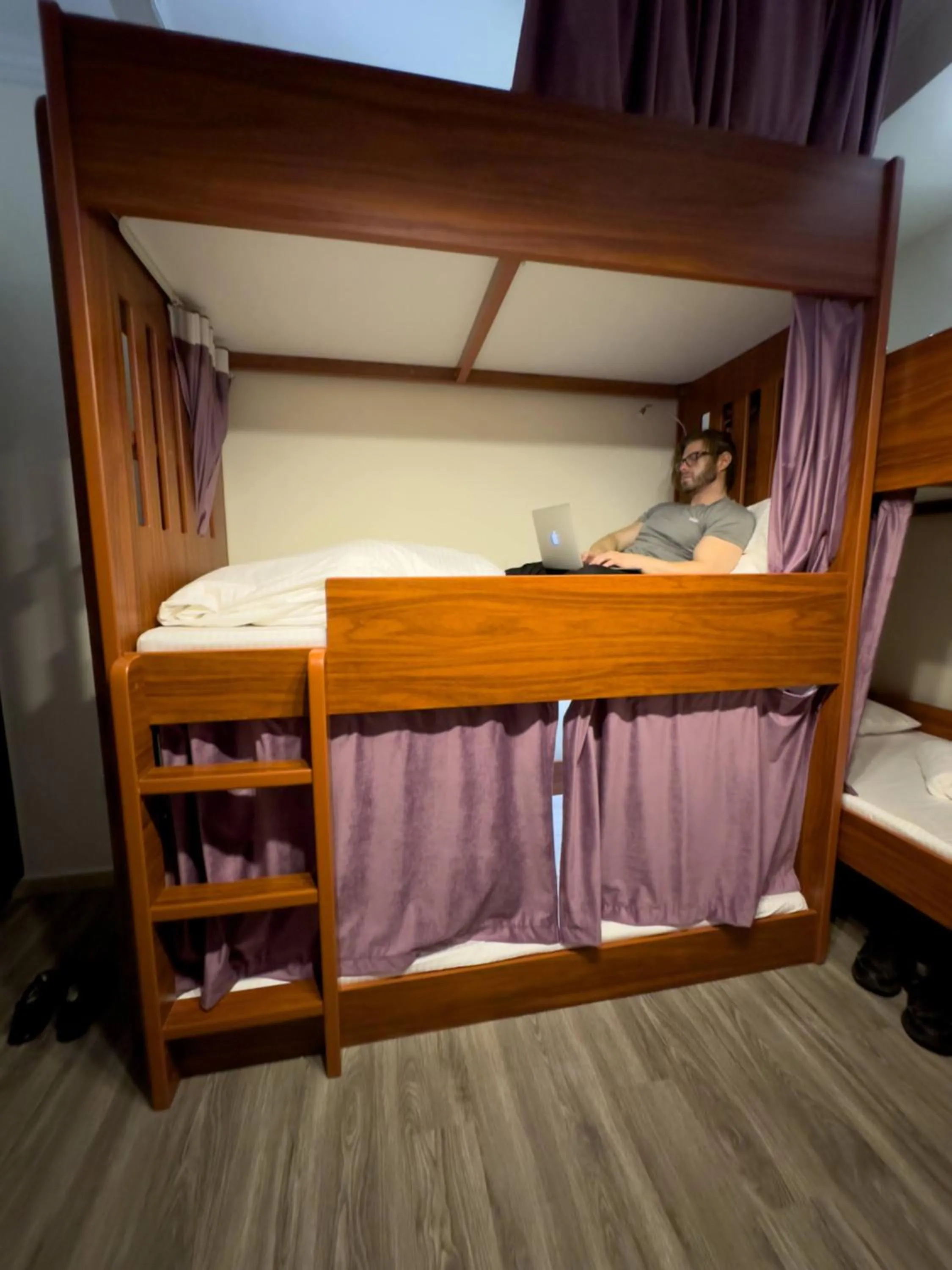 Bed in Route 66 Beach Hostel