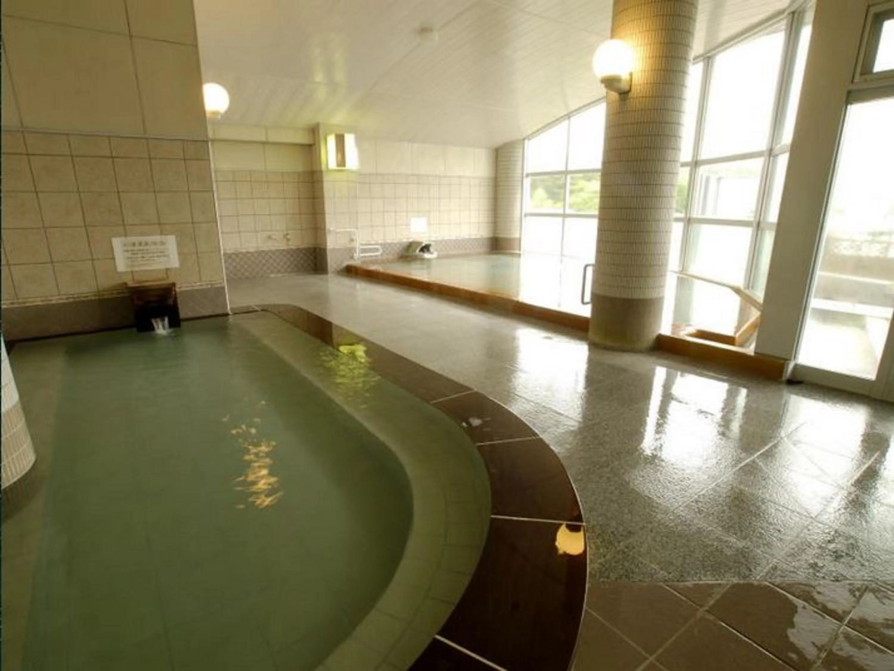 Hot Spring Bath in Kawayu Kanko Hotel