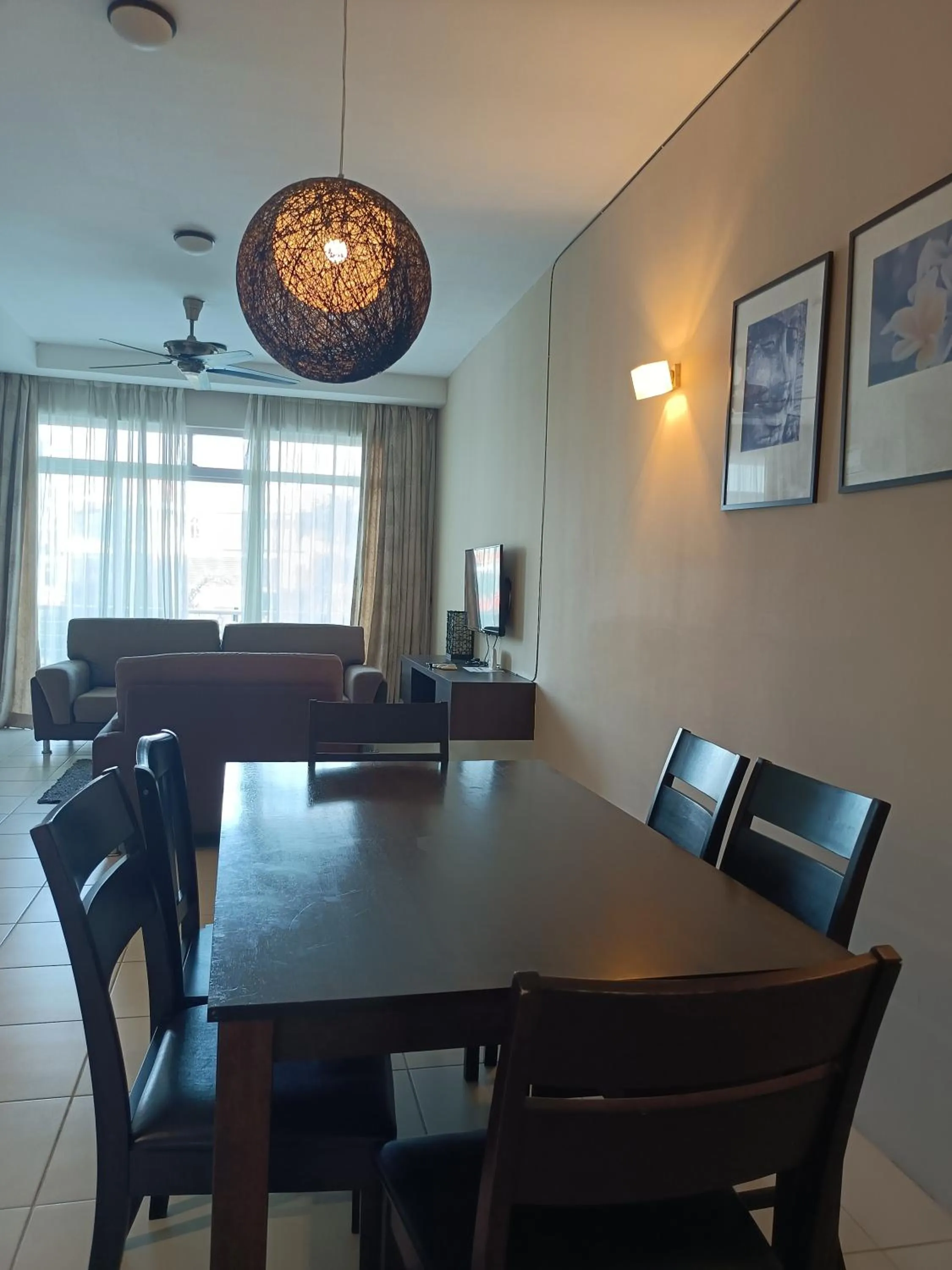 Dining area in Cinta Sayang Resort