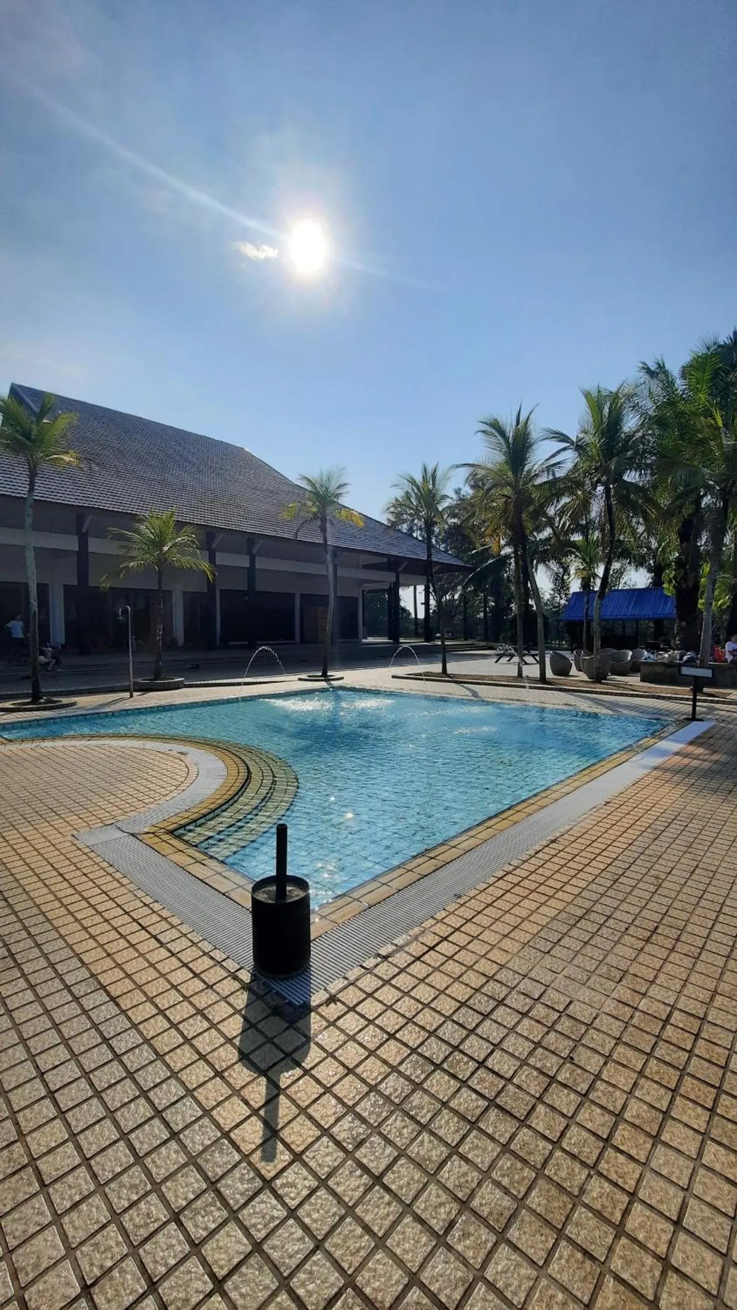 Swimming pool in Cinta Sayang Resort