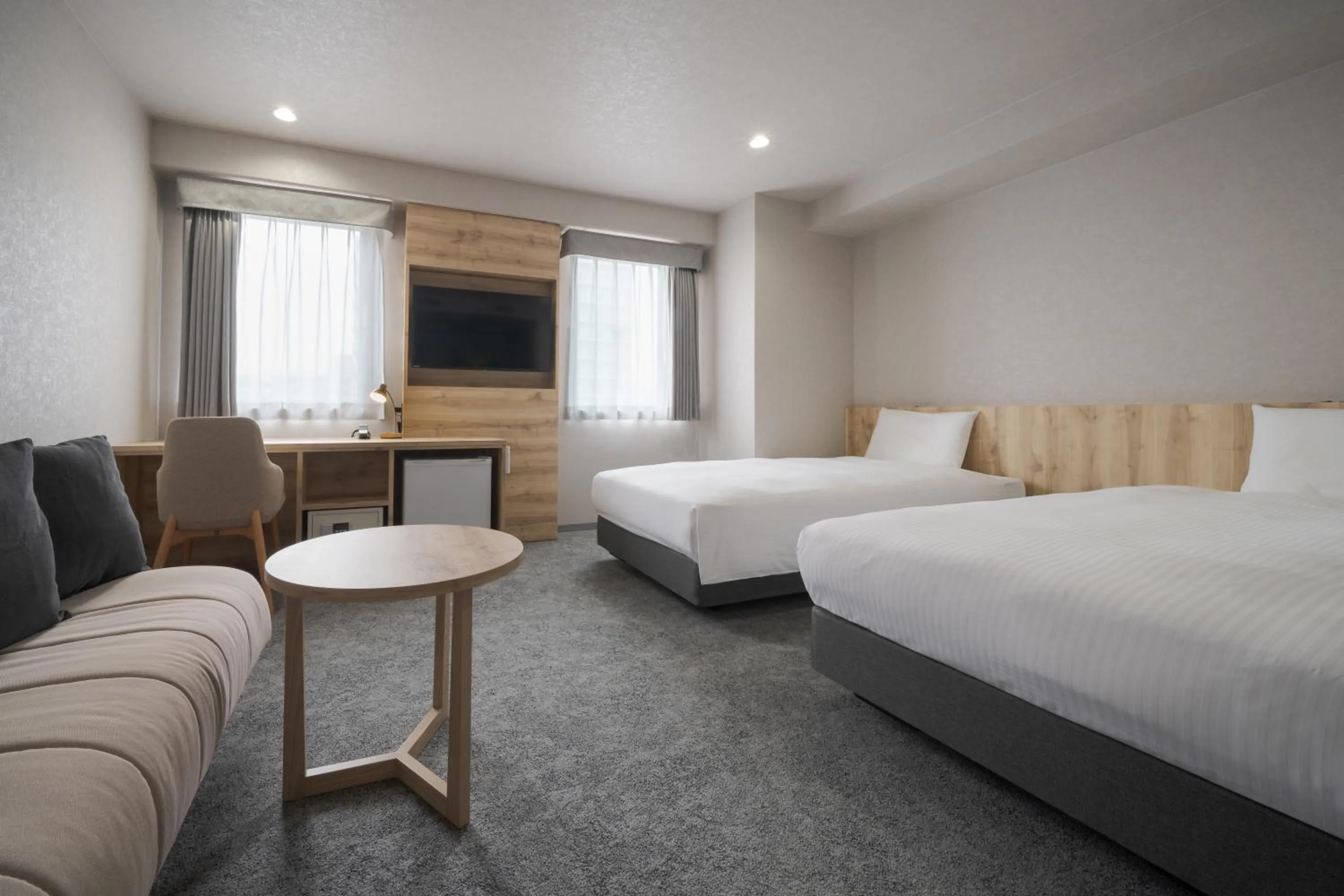 Bed in Premier Hotel-CABIN-Sapporo