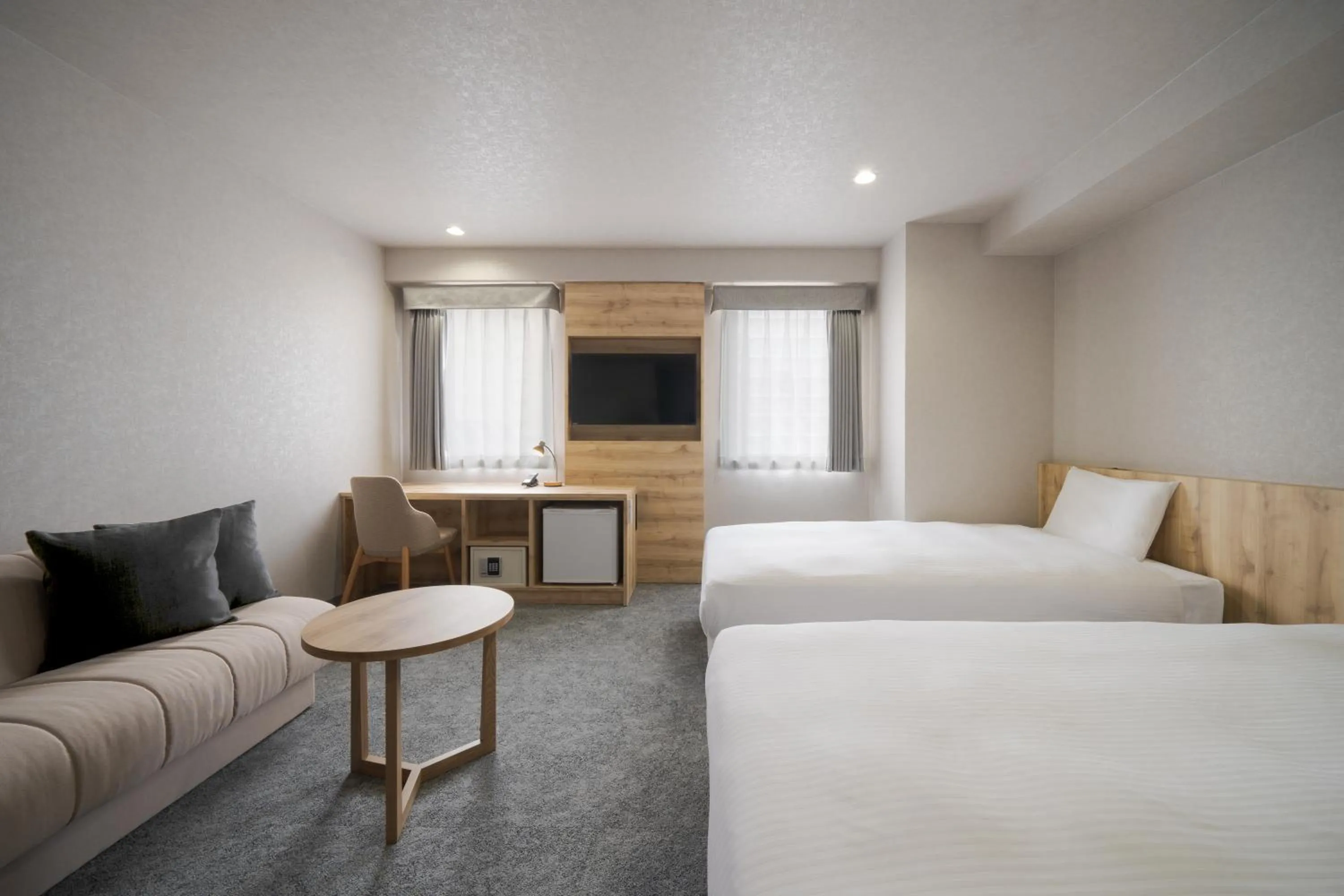 Bed in Premier Hotel-CABIN-Sapporo