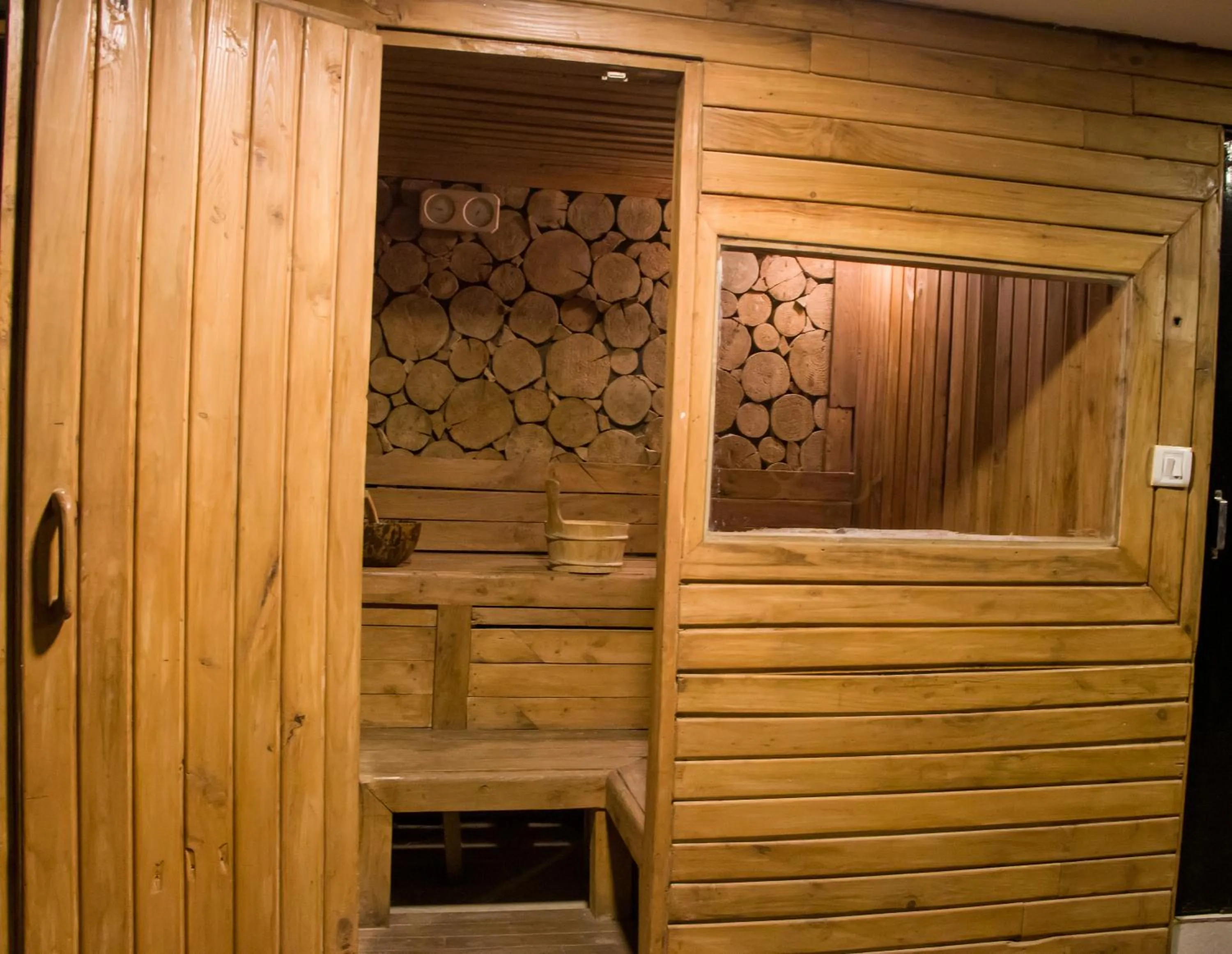 Sauna in Vannasut Hotel and Spa