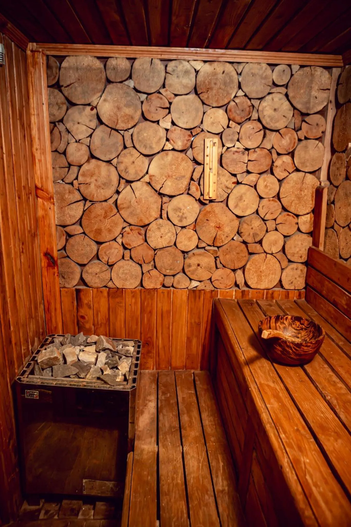 Sauna in Vannasut Hotel and Spa