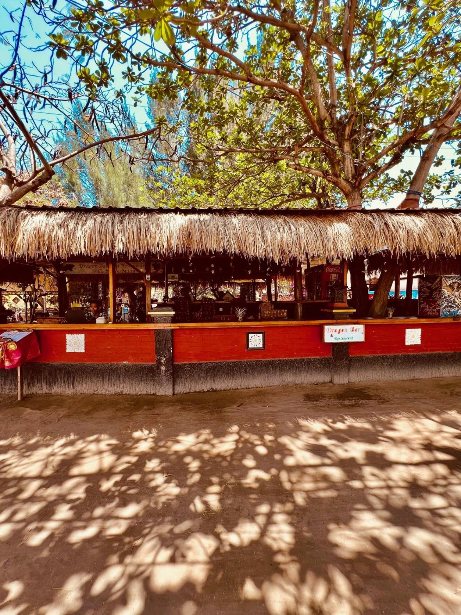 Lounge or bar in Villa Bulan Madu Gili Air