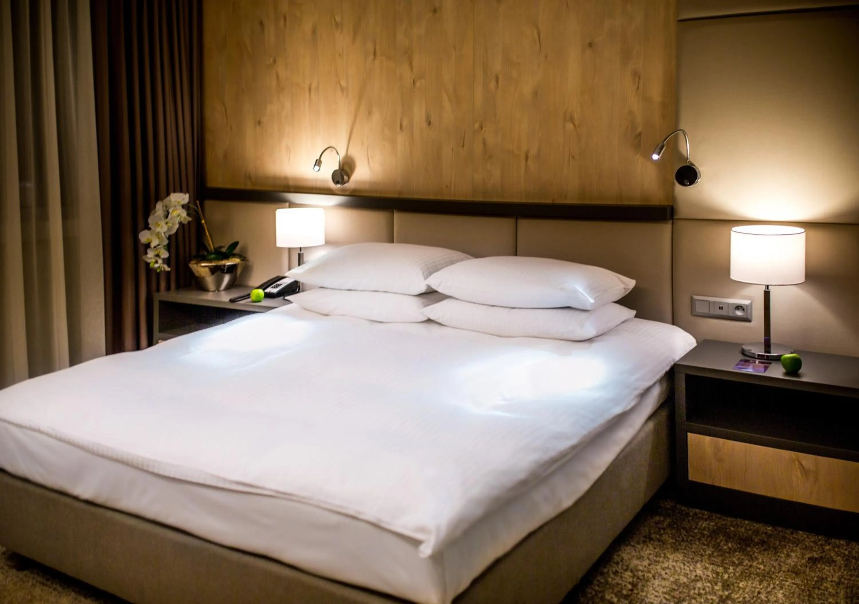 Bed in Radisson Blu Szczecin