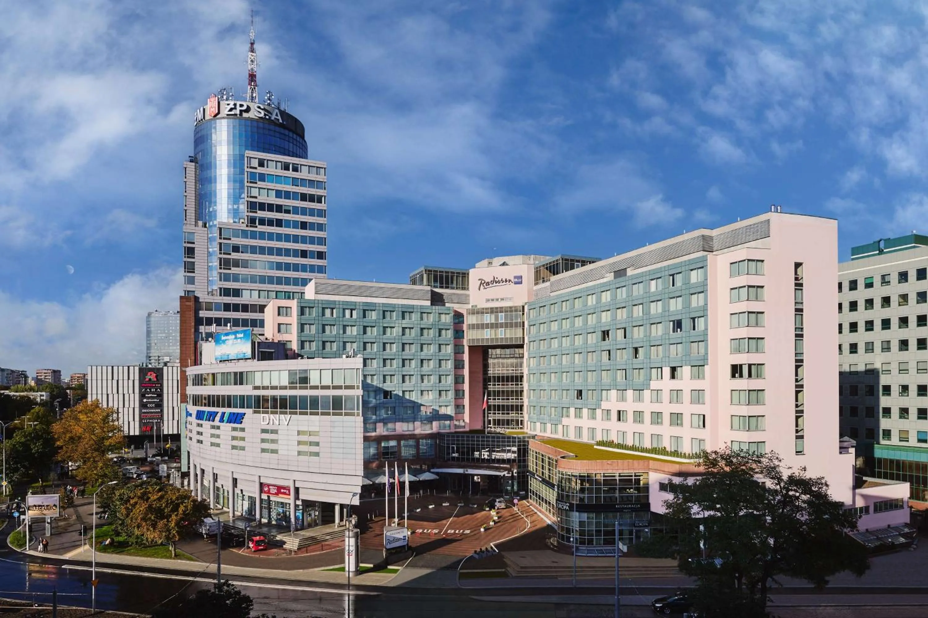 Property building in Radisson Blu Szczecin