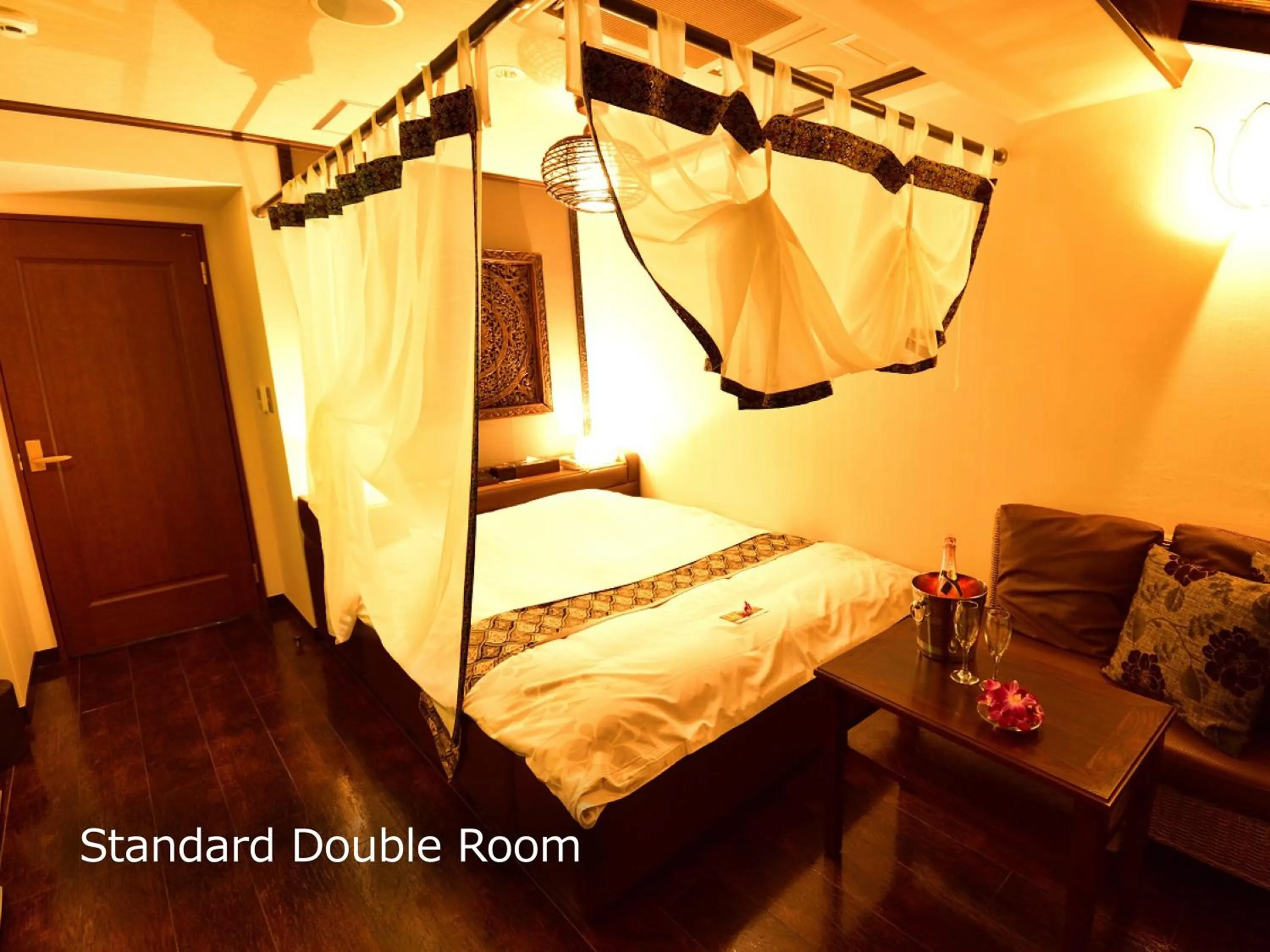 Bed in Hotel BaliAn Resort Yokohama Kannai - Adult Only