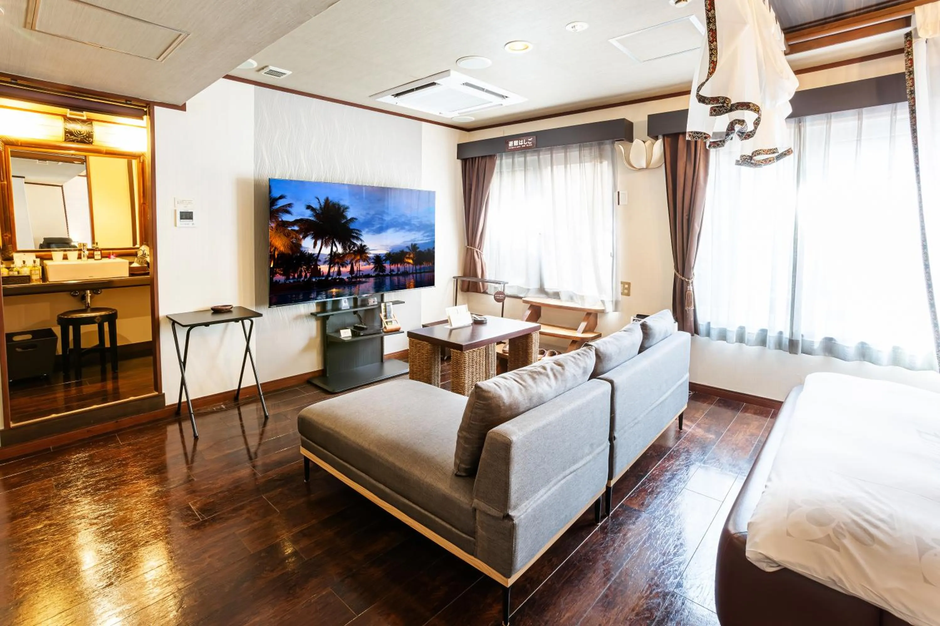 Bed in Hotel BaliAn Resort Yokohama Kannai - Adult Only