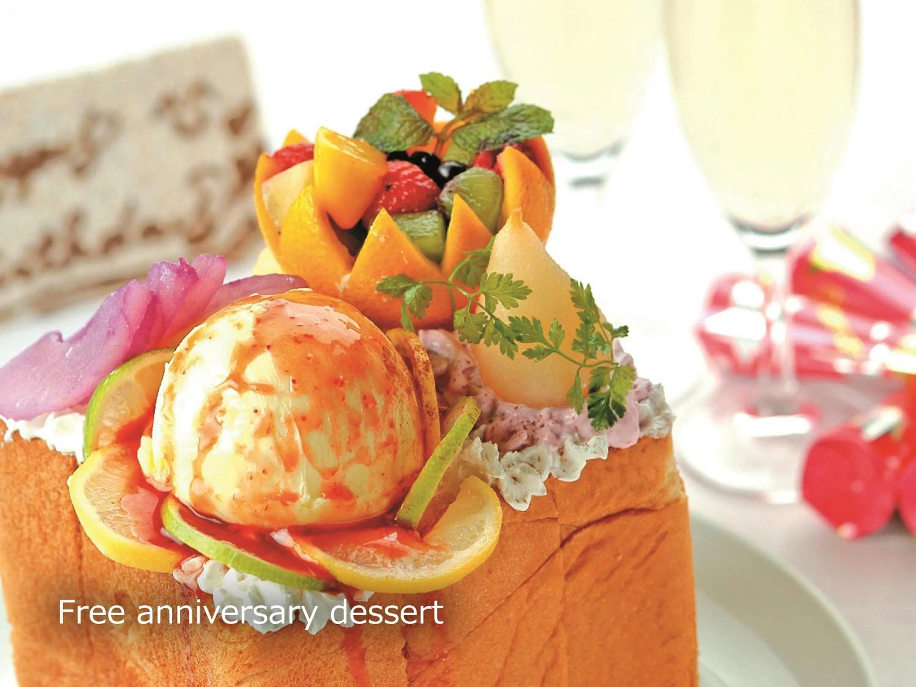 Food close-up in Hotel BaliAn Resort Yokohama Kannai - Adult Only