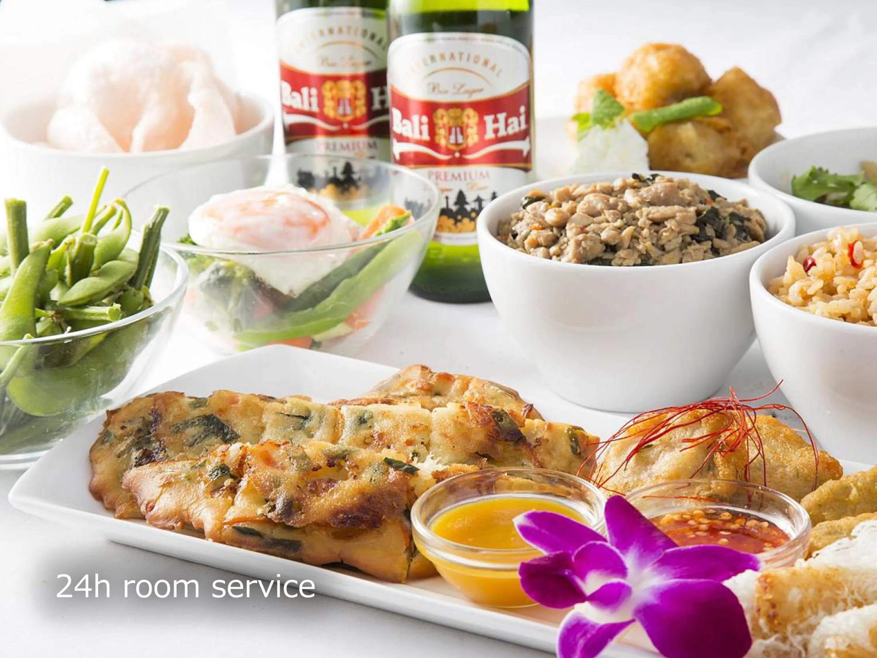 Asian breakfast in Hotel BaliAn Resort Yokohama Kannai - Adult Only