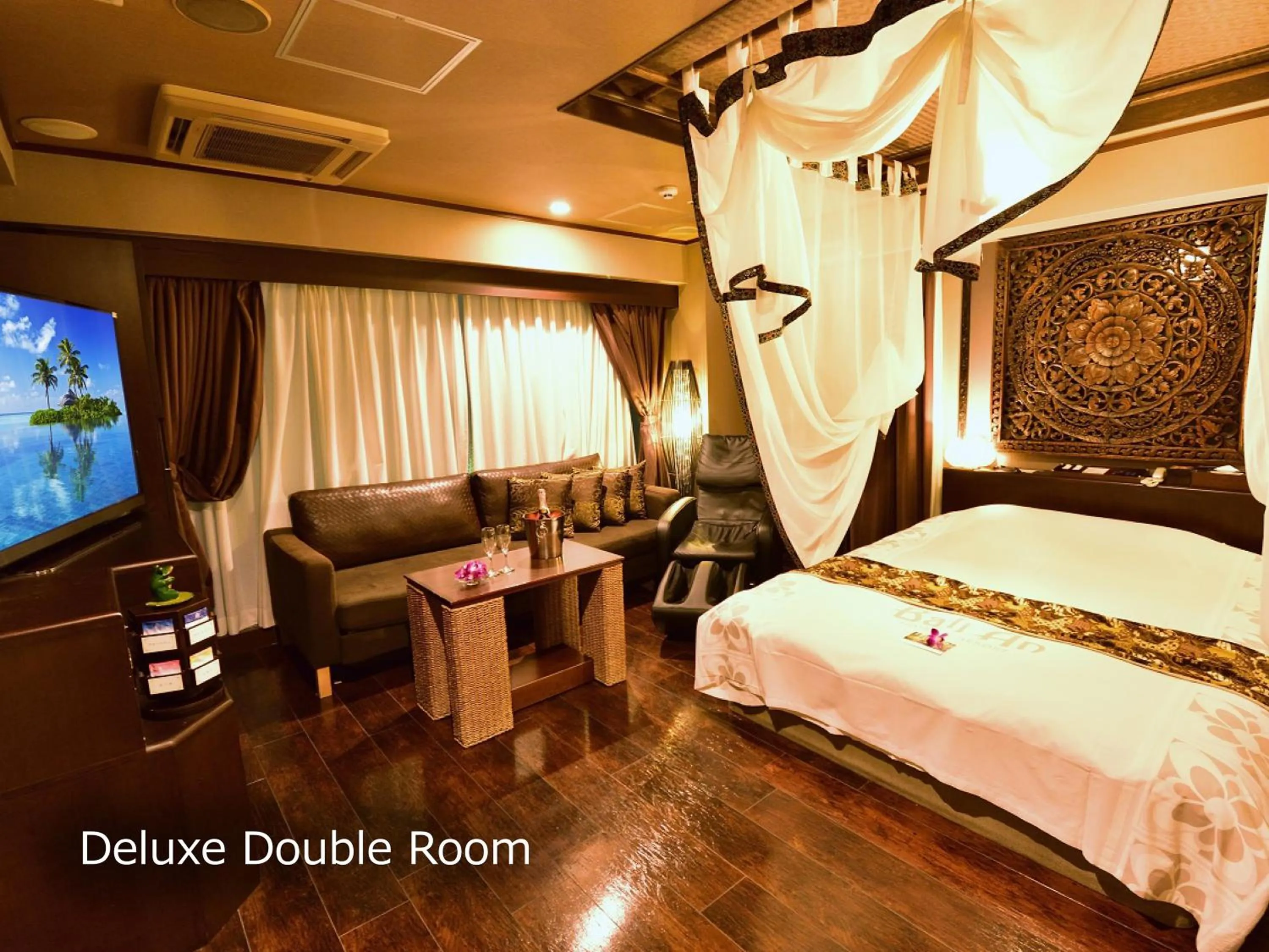 Bed in Hotel BaliAn Resort Yokohama Kannai - Adult Only