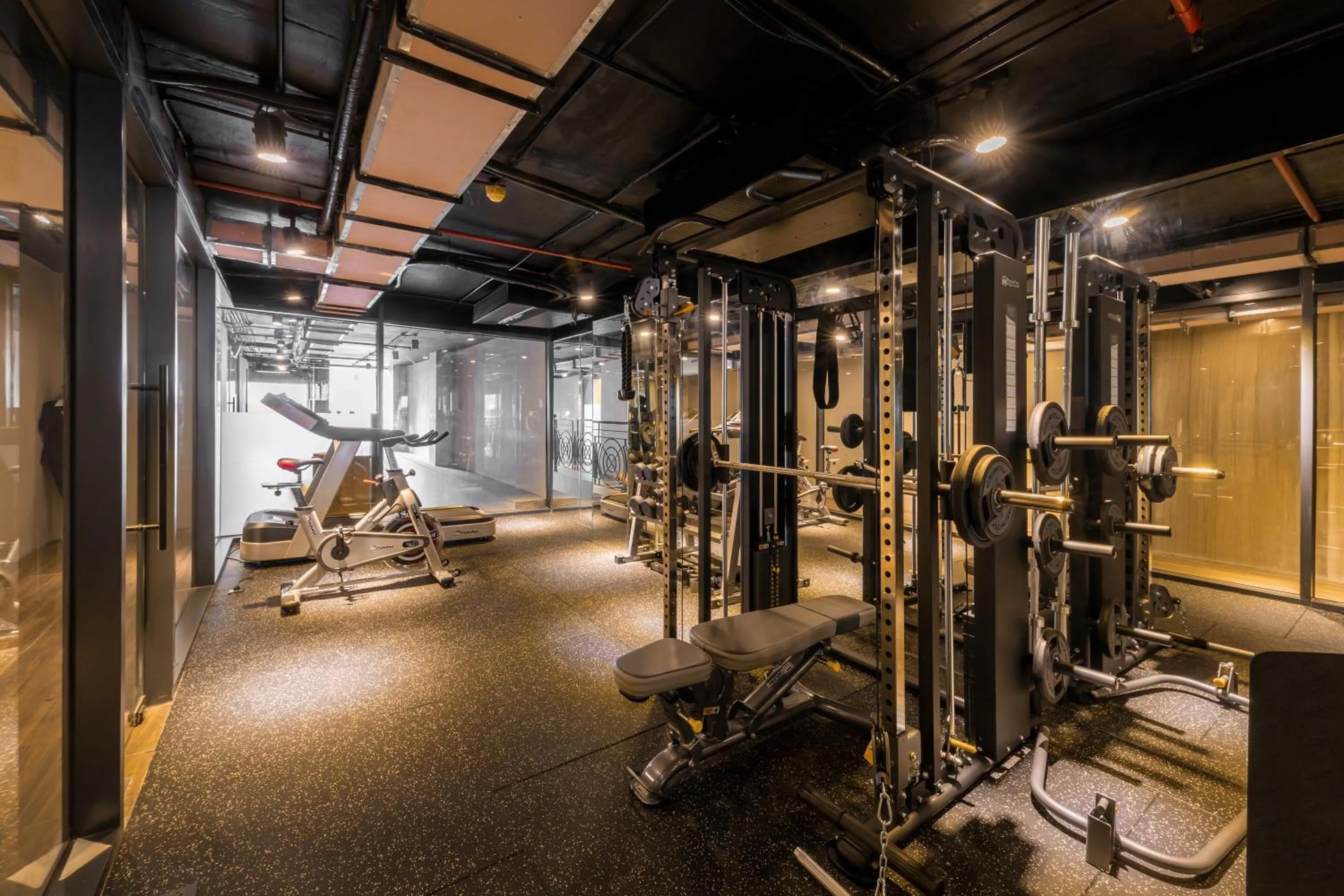 Fitness centre/facilities in Nhat Ha Lavish Hotel