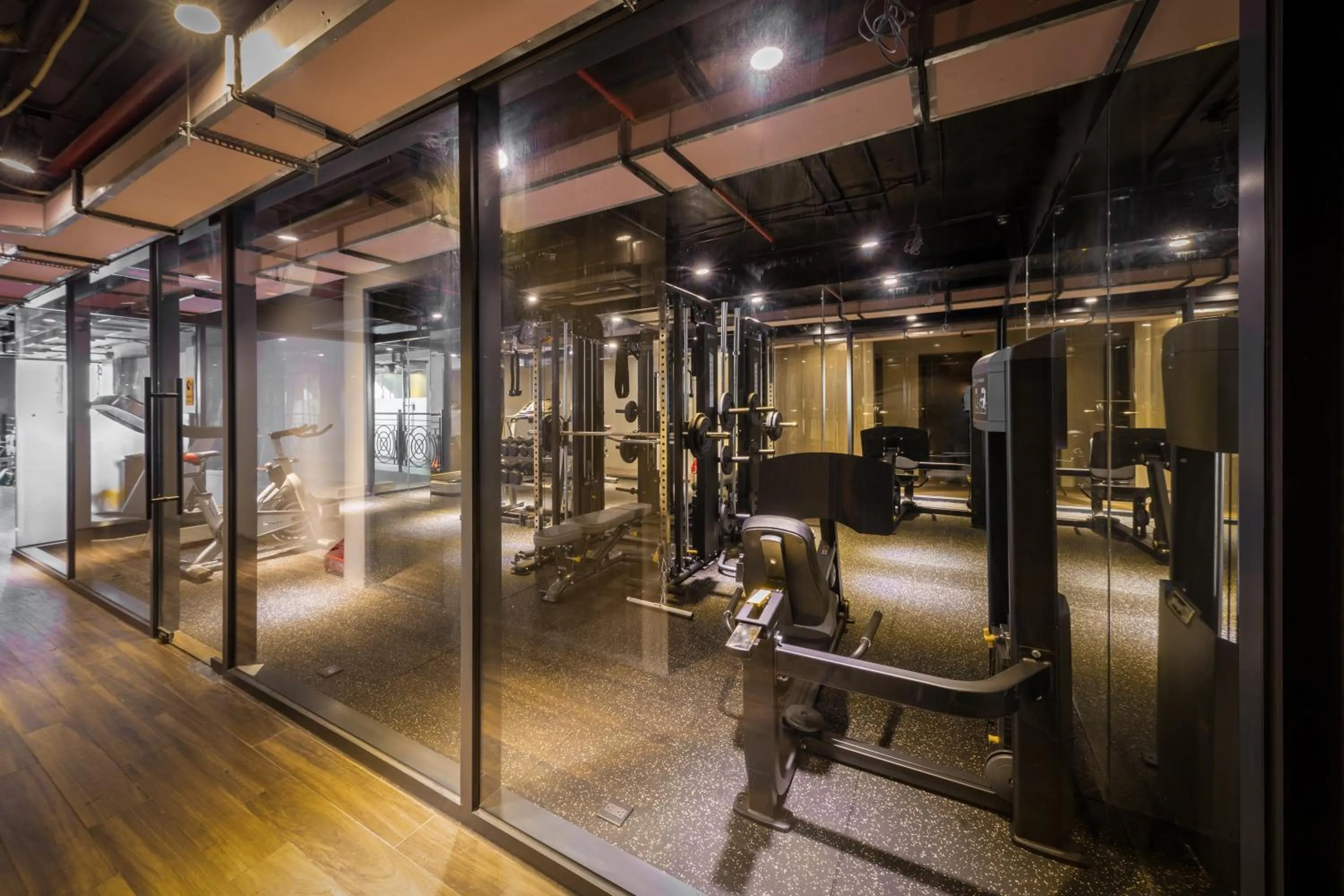 Fitness centre/facilities in Nhat Ha Lavish Hotel