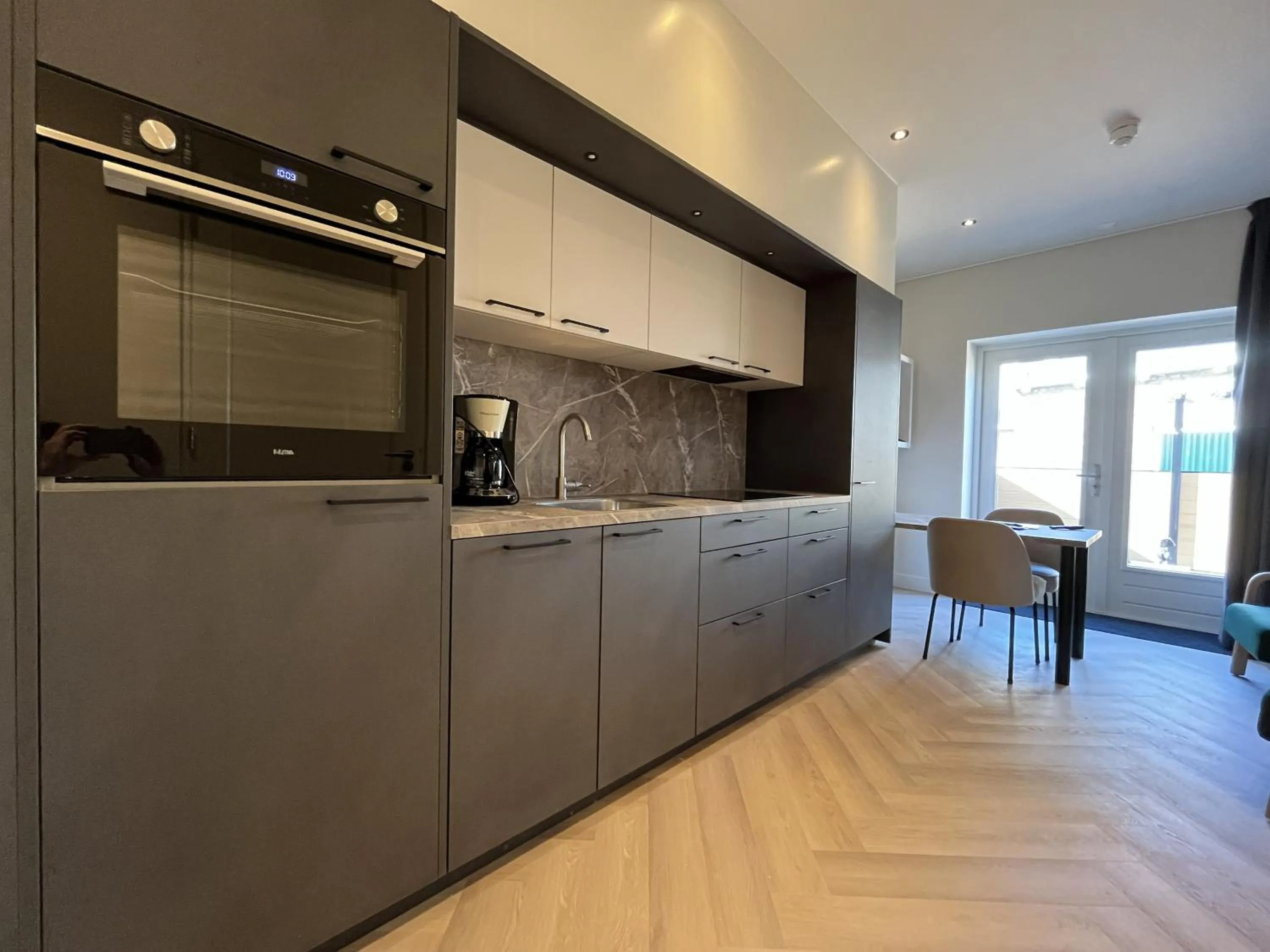 kitchen in Appartementen het Centrum