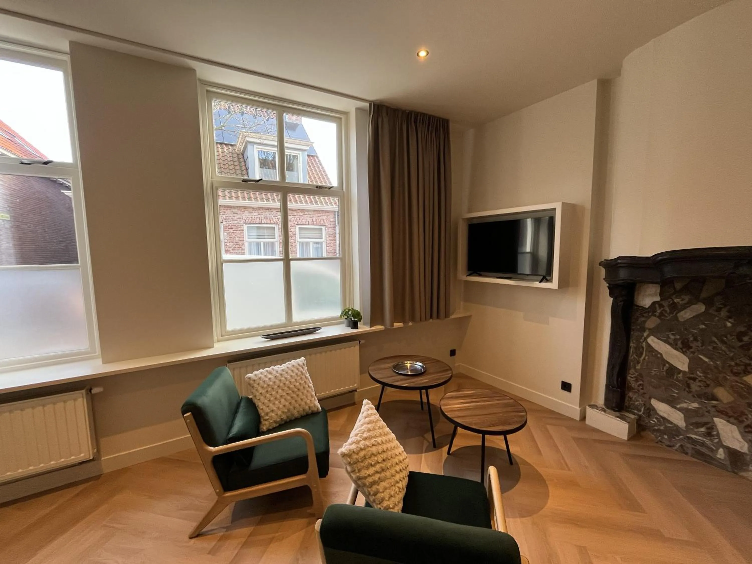 Seating area in Appartementen het Centrum