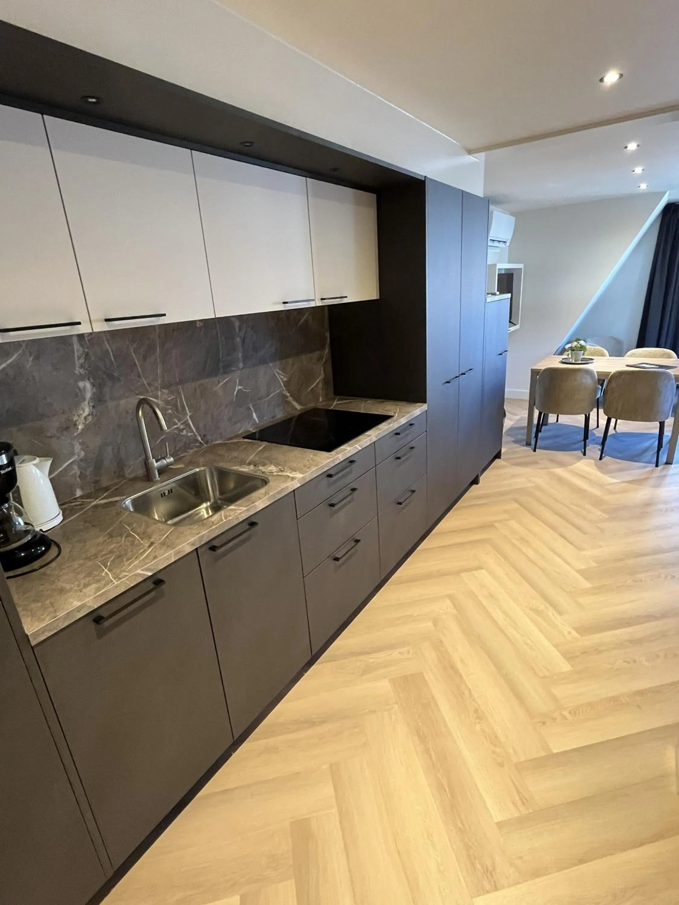 kitchen in Appartementen het Centrum
