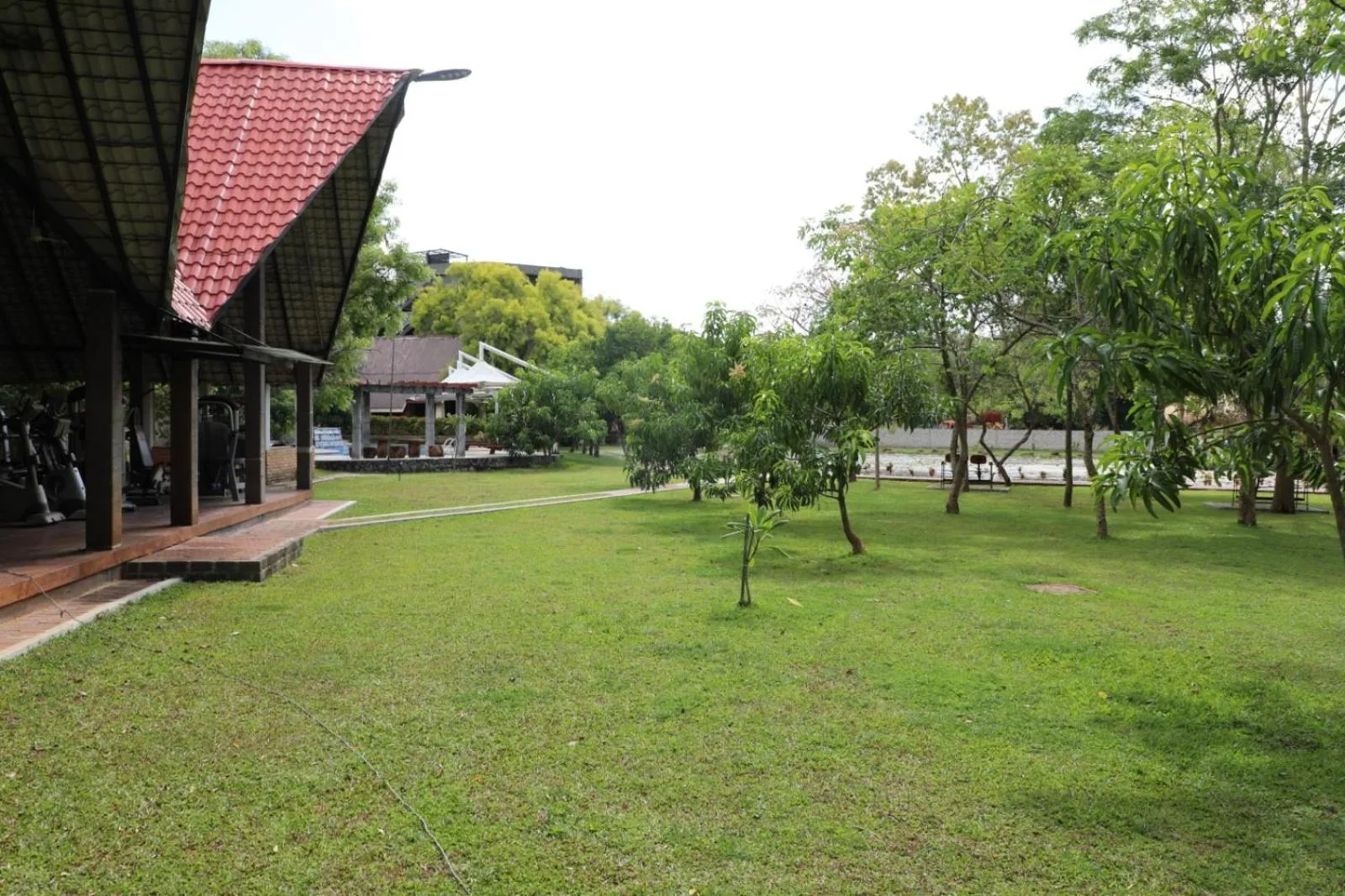 Garden view in Avasta Resort Wijaya Leisure