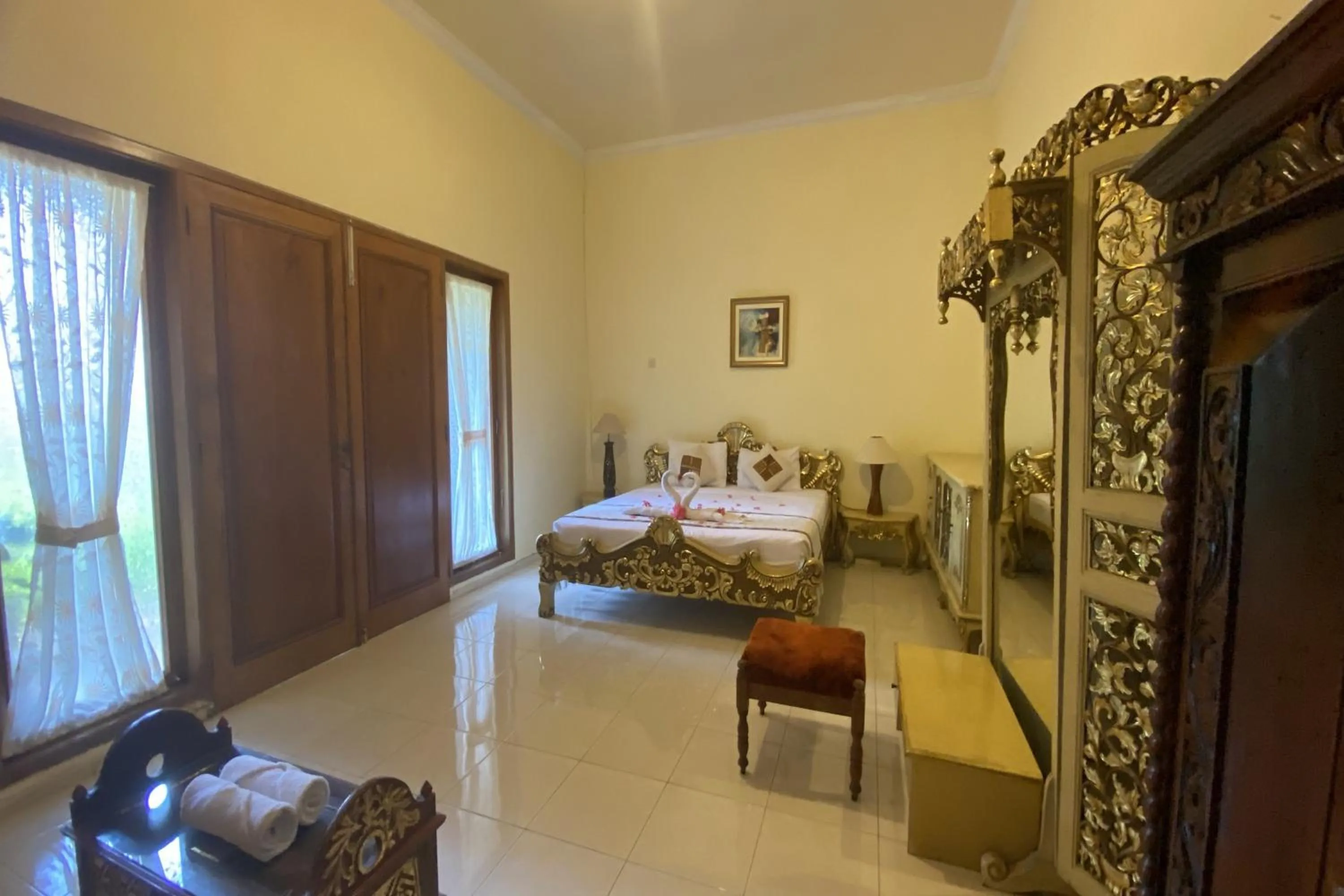 Bedroom in Villa Baliantoro Yogyakarta