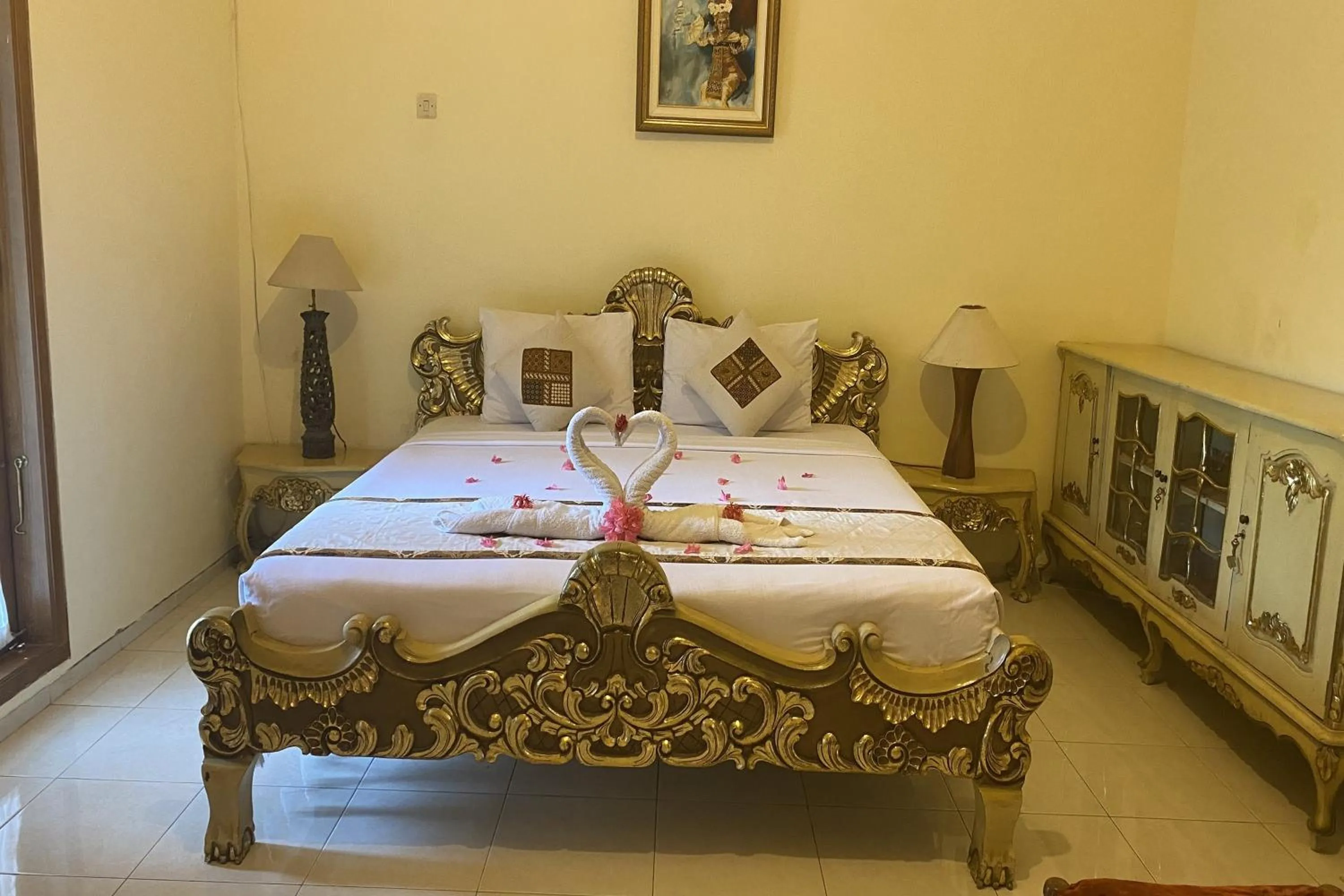 Bedroom in Villa Baliantoro Yogyakarta