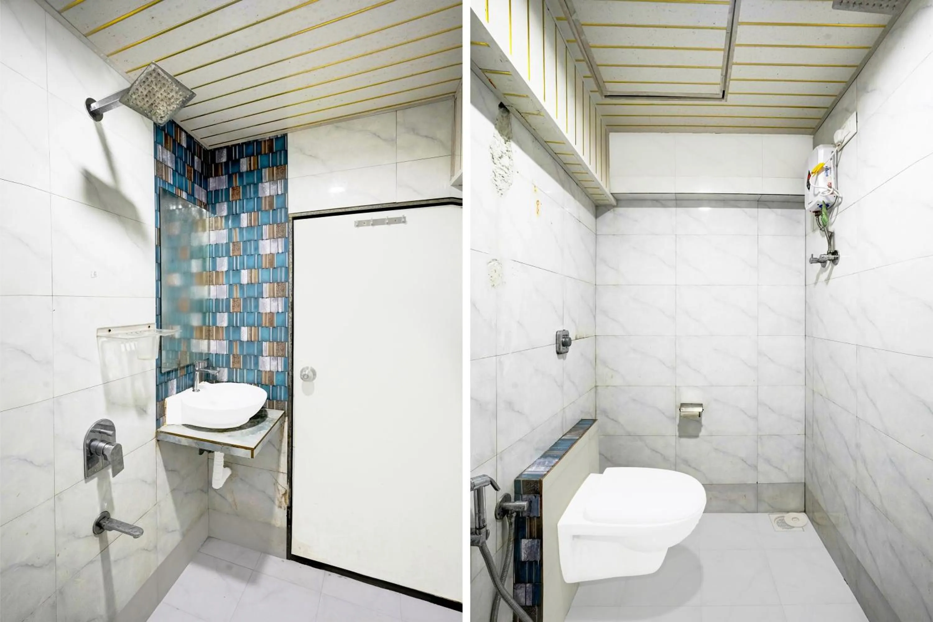 Bathroom in Collection O Goregaon Near Film City Formerly Cupid