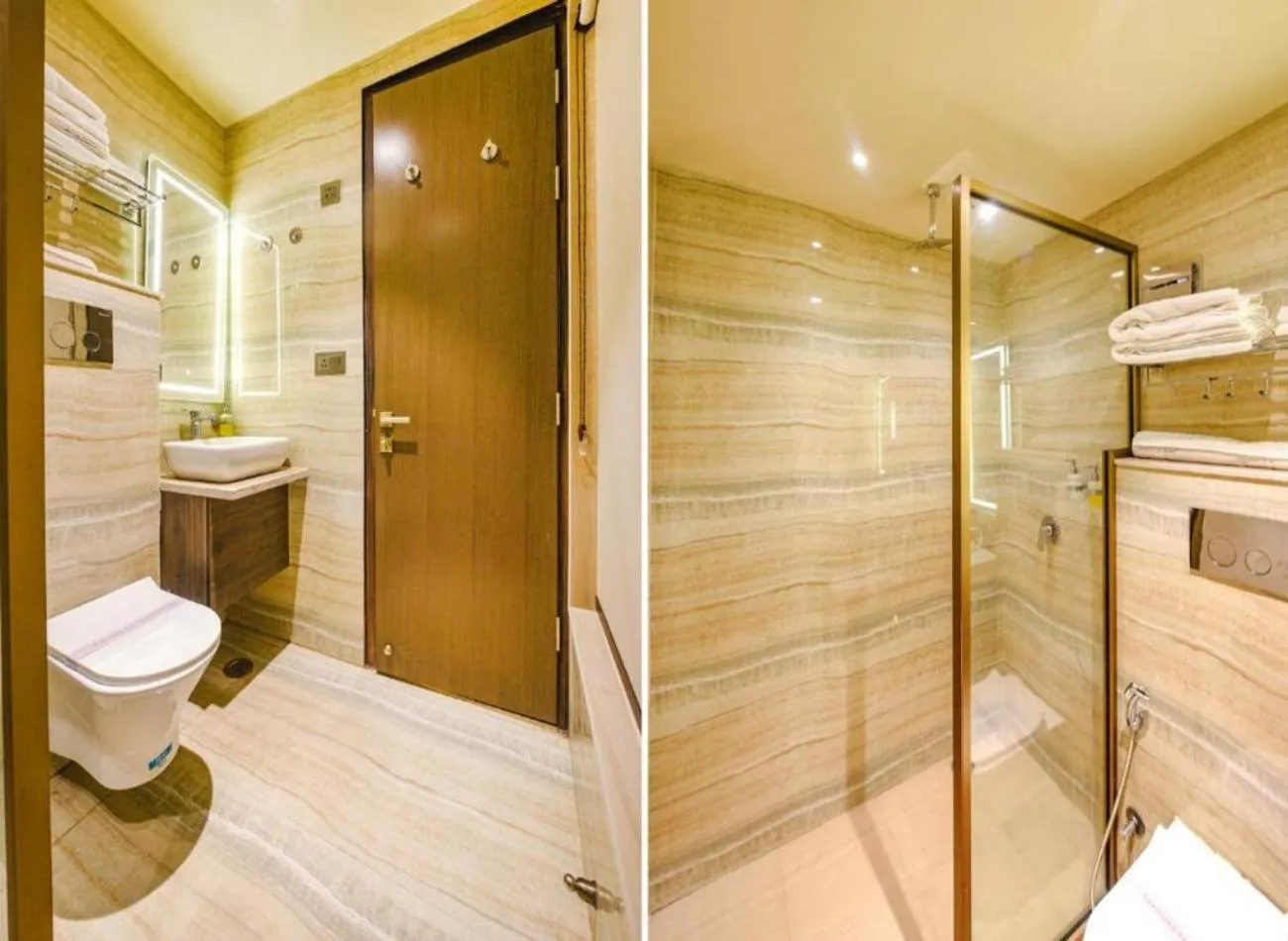 Shower in Qotel Signature Coleman Janakpuri