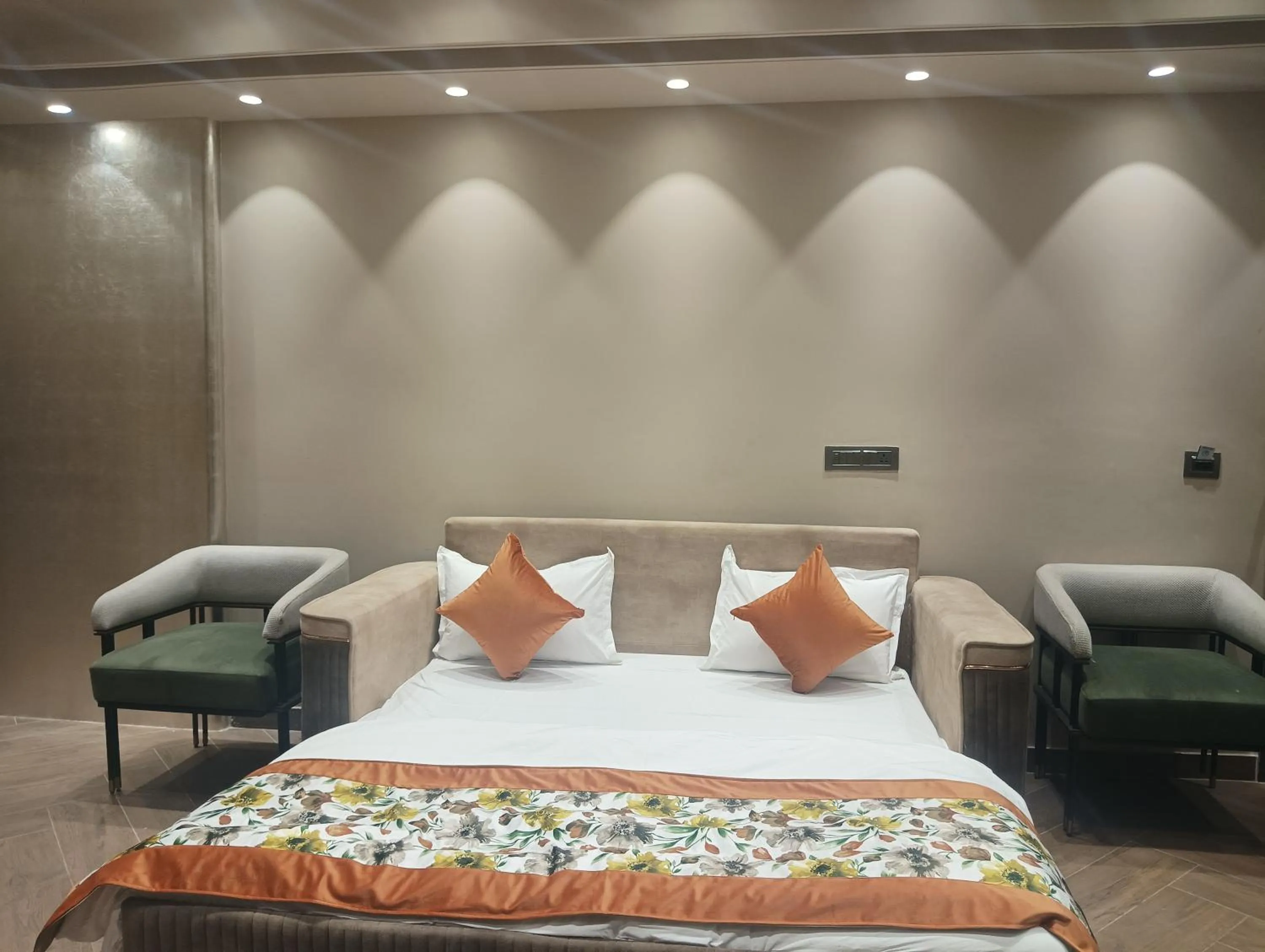 Bed in Qotel Signature Coleman Janakpuri