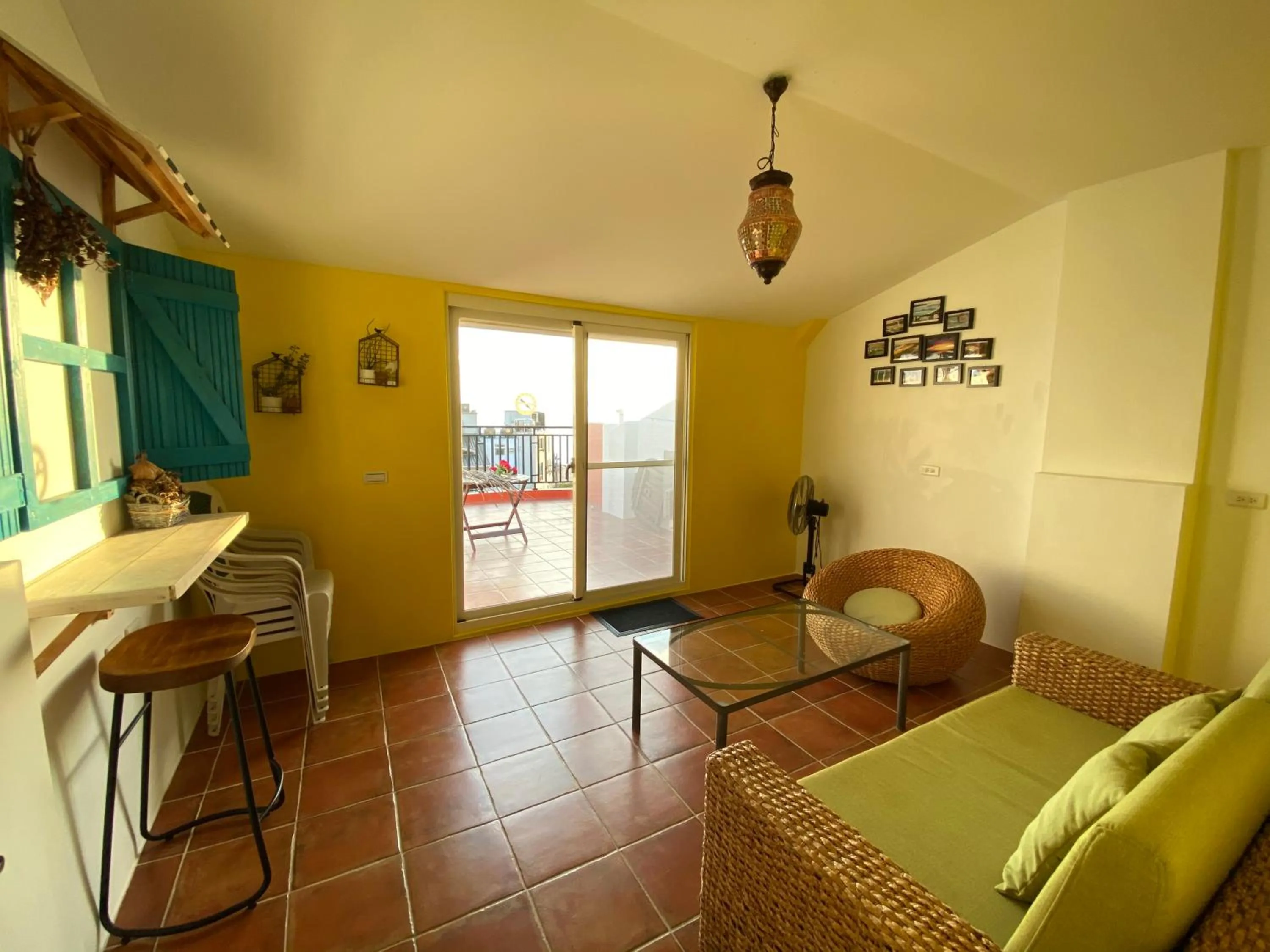 Seating area in Hana B&B