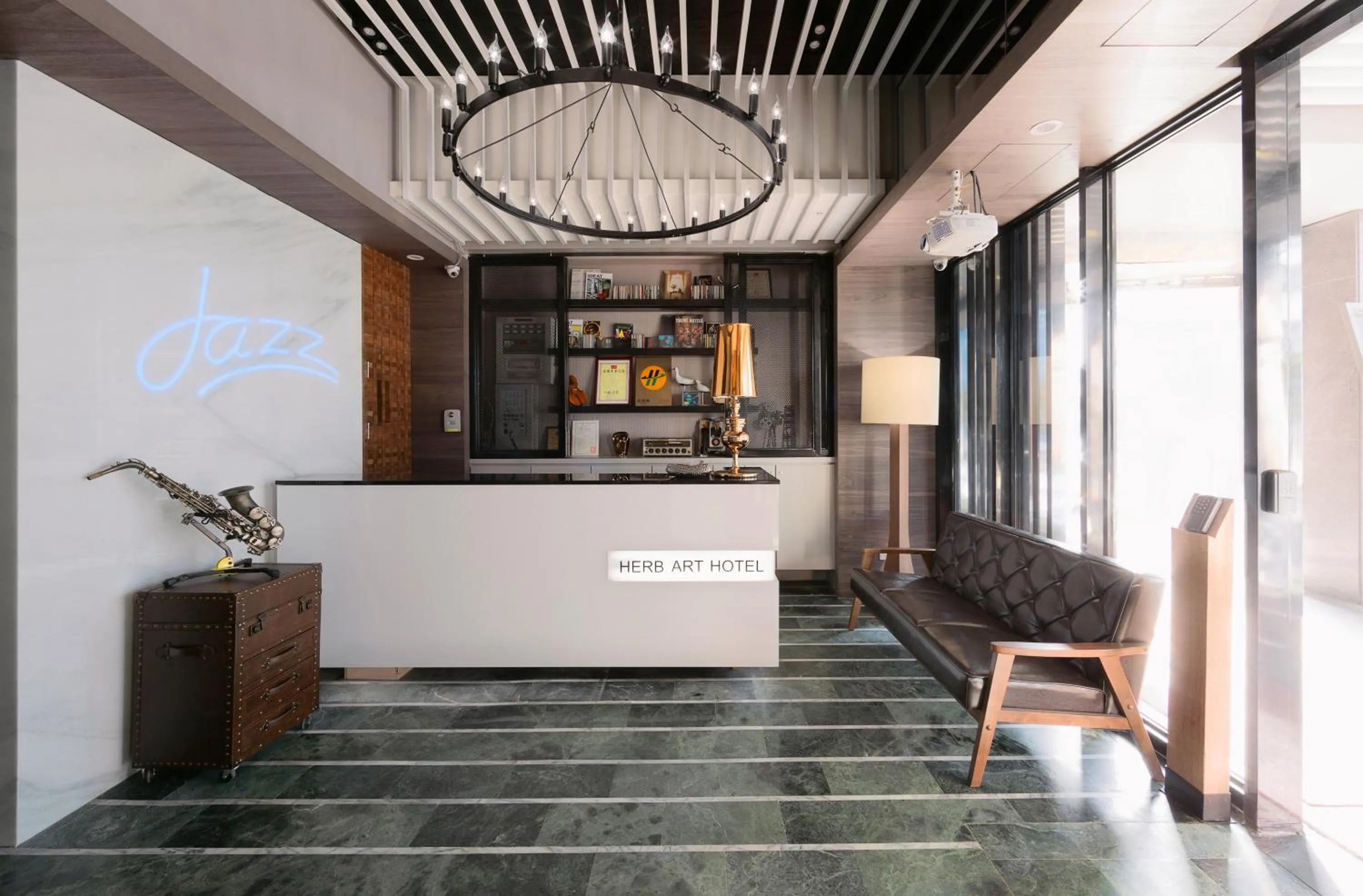 Lobby or reception in Herb Art Hotel