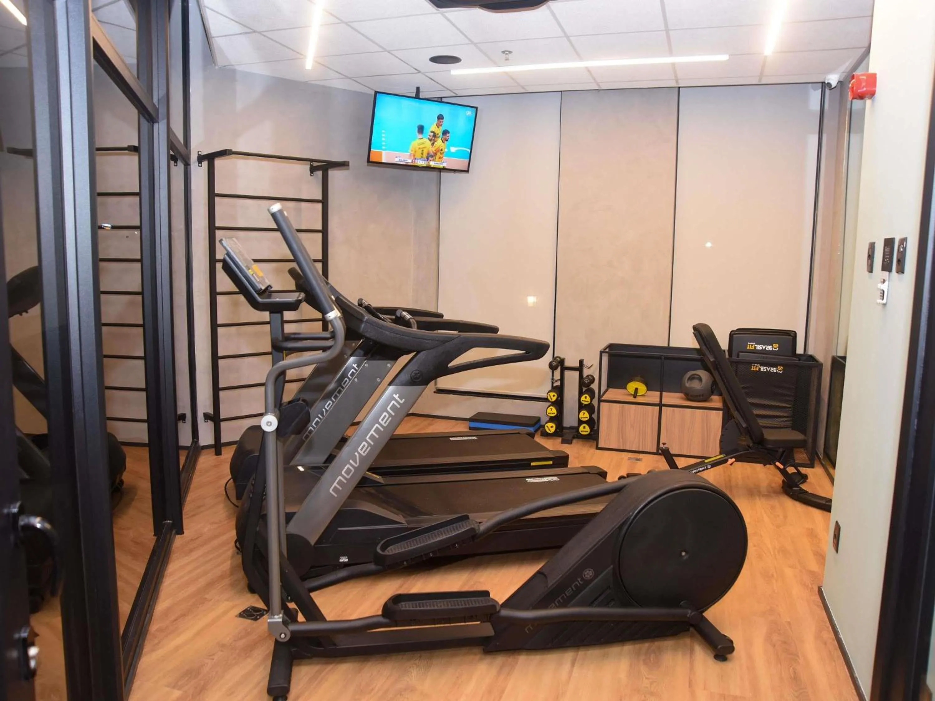 Fitness centre/facilities in ibis Tangará Da Serra