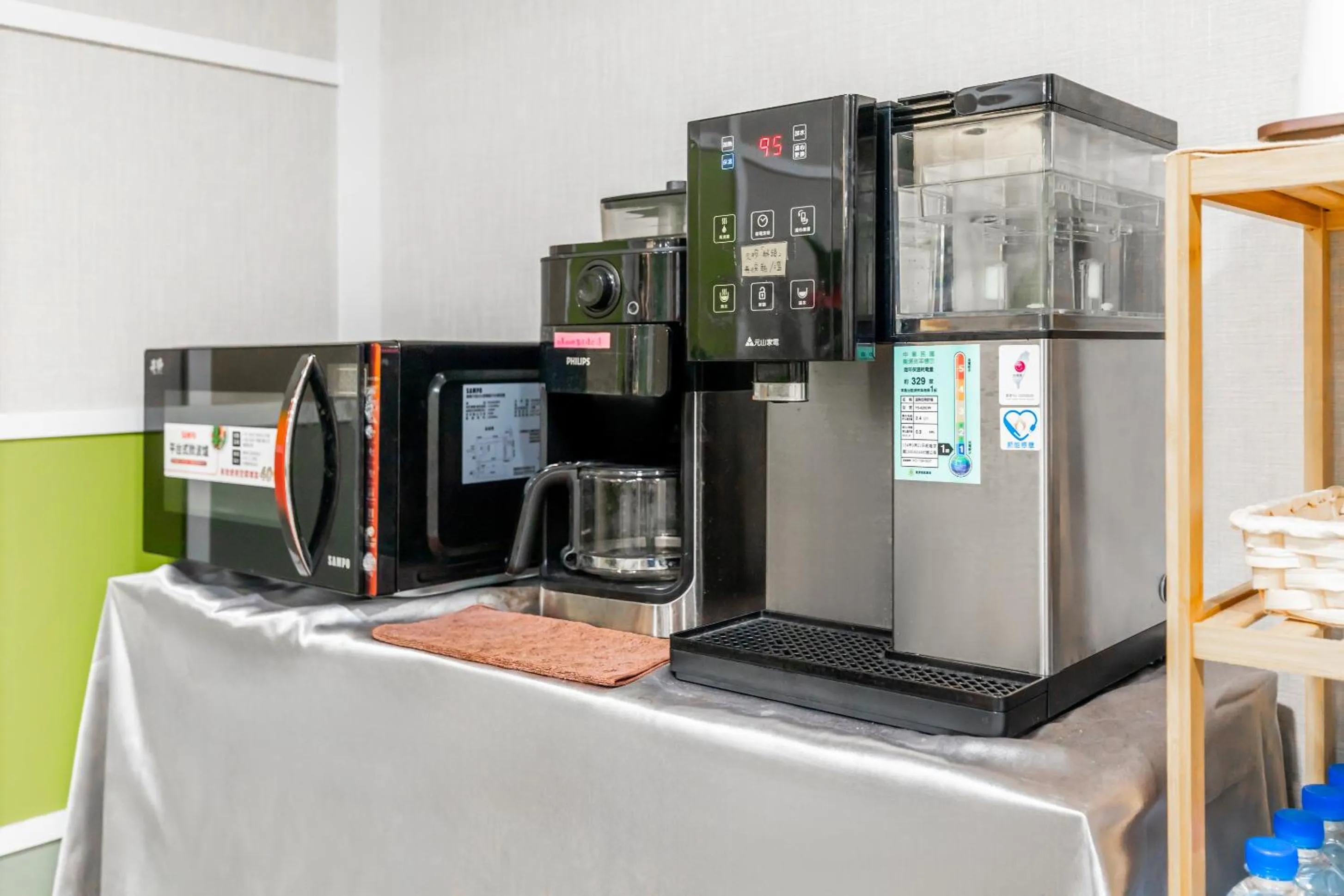 On site in Mu Chen Hotel