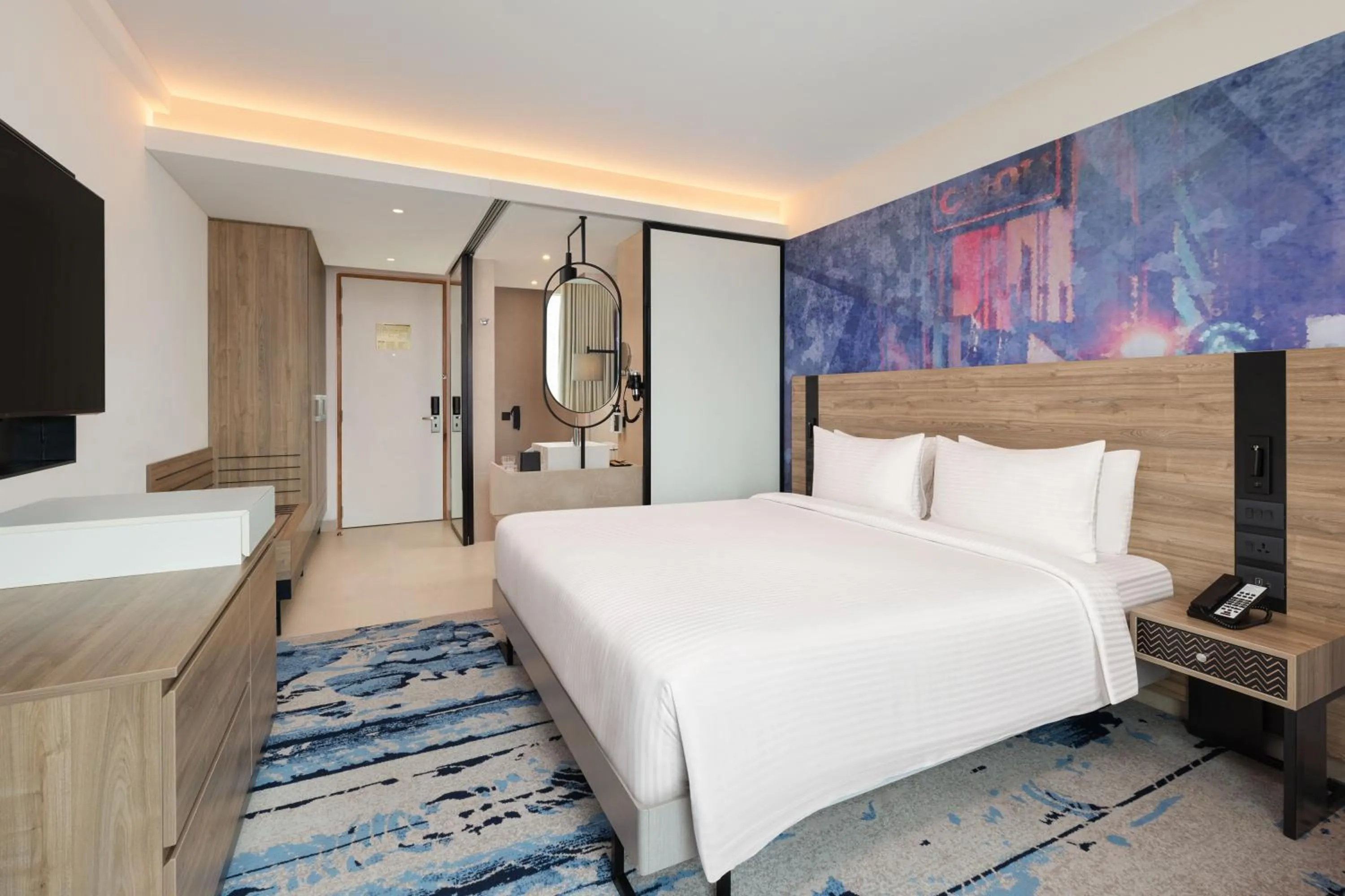 Bedroom, Bed in Novotel New Delhi City Centre