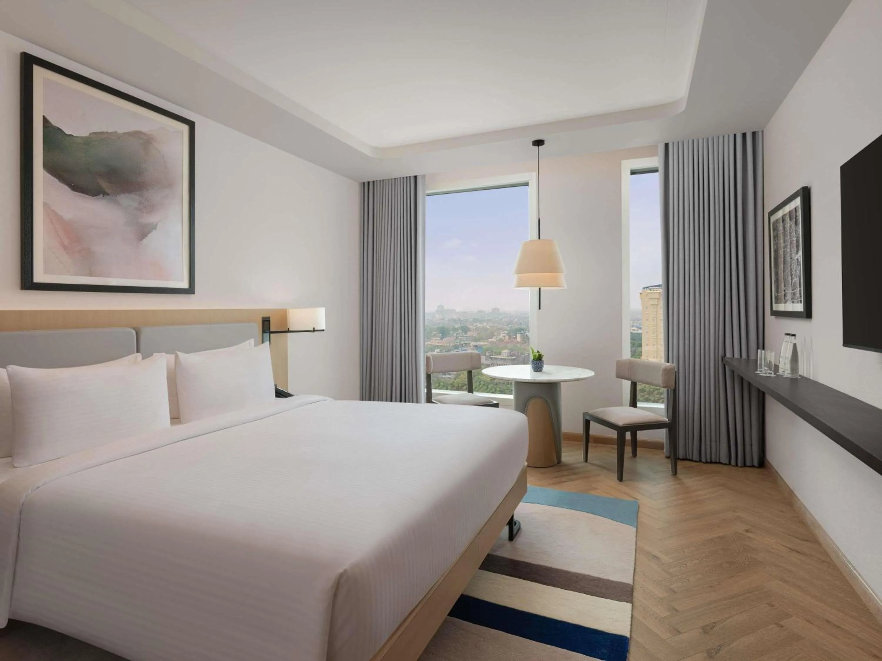 Bedroom, Bed in Novotel New Delhi City Centre