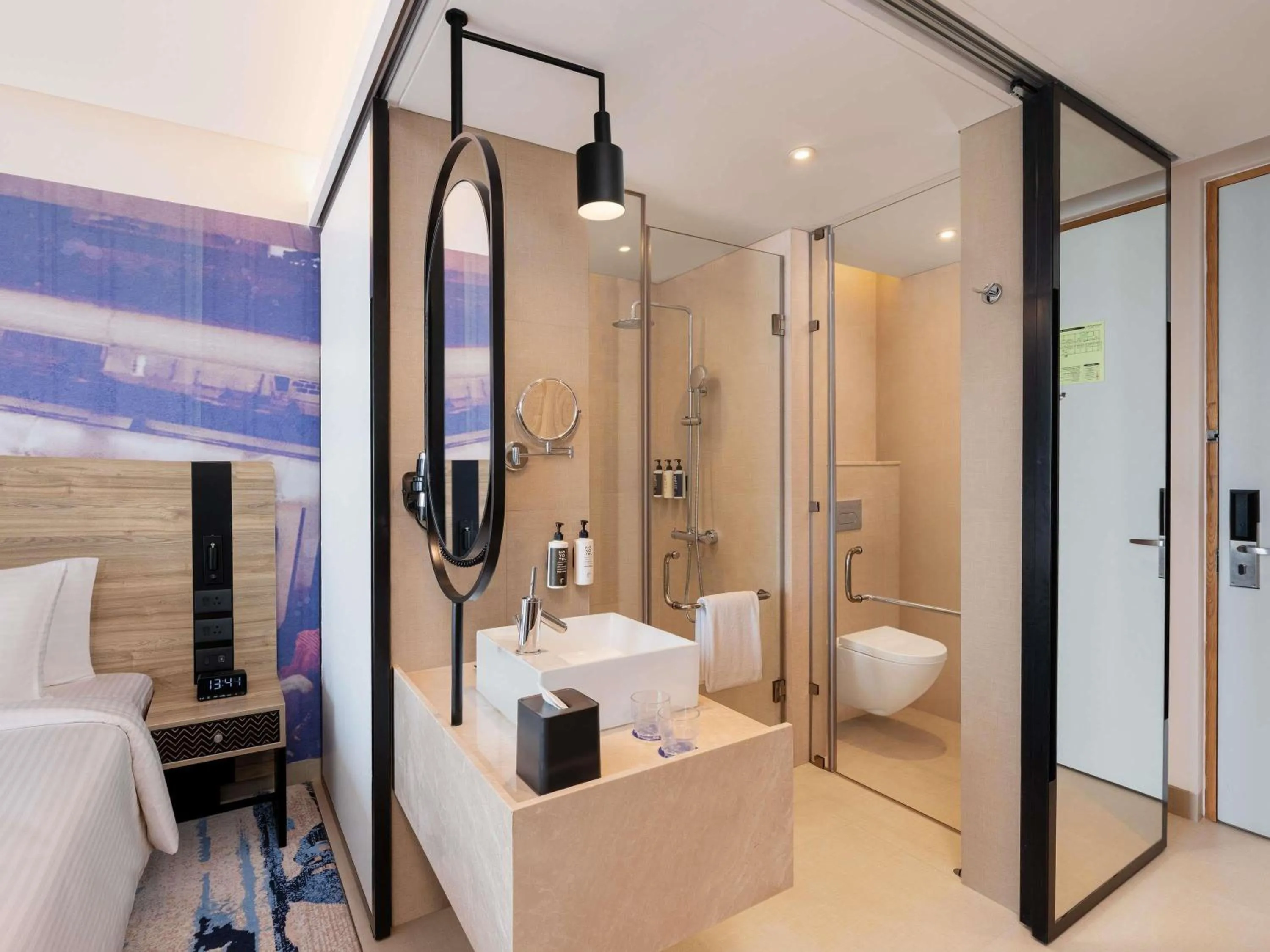 Bedroom in Novotel New Delhi City Centre