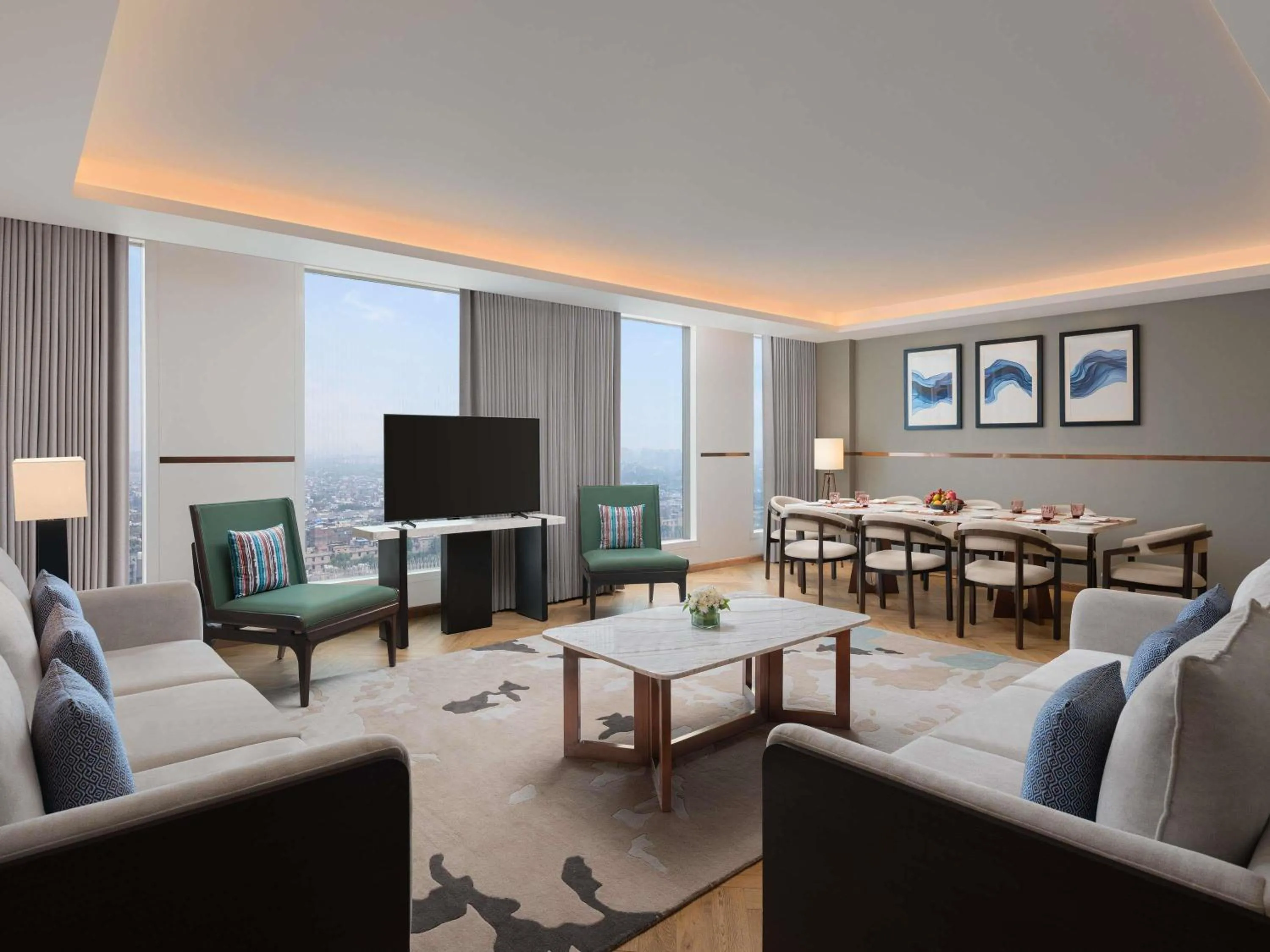 Bedroom in Novotel New Delhi City Centre