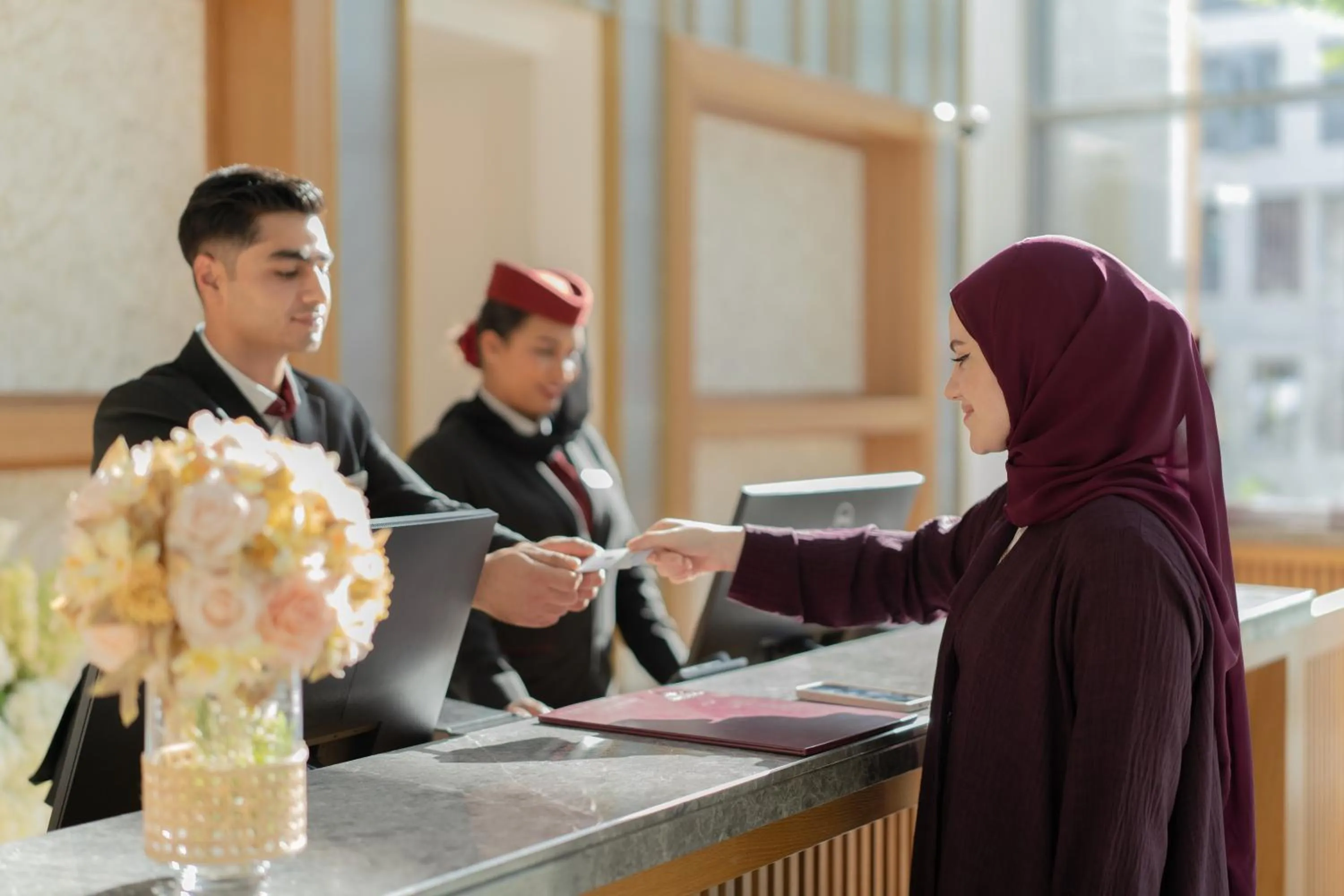 Staff in West Walk Retaj Hotel