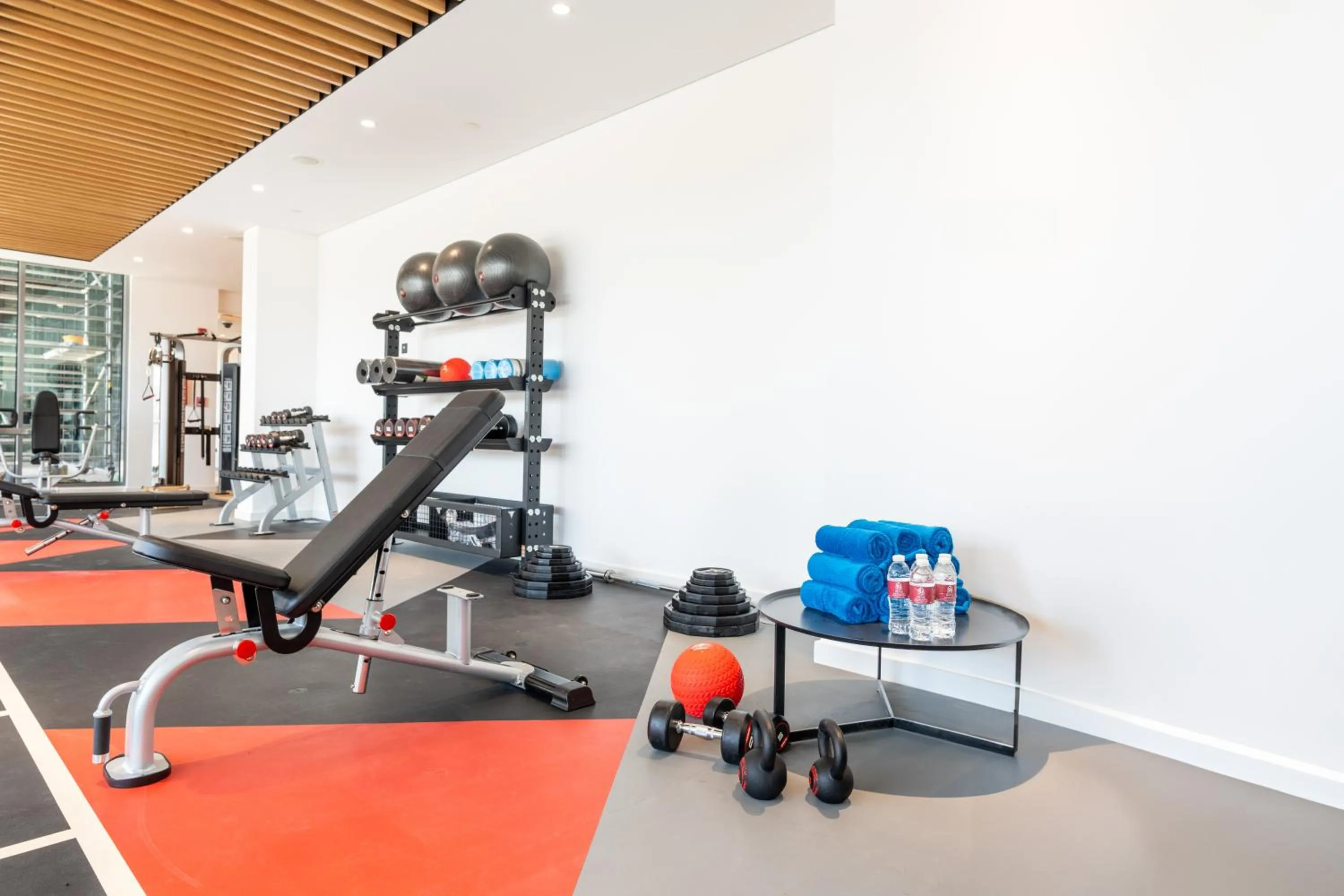 Fitness centre/facilities in West Walk Retaj Hotel