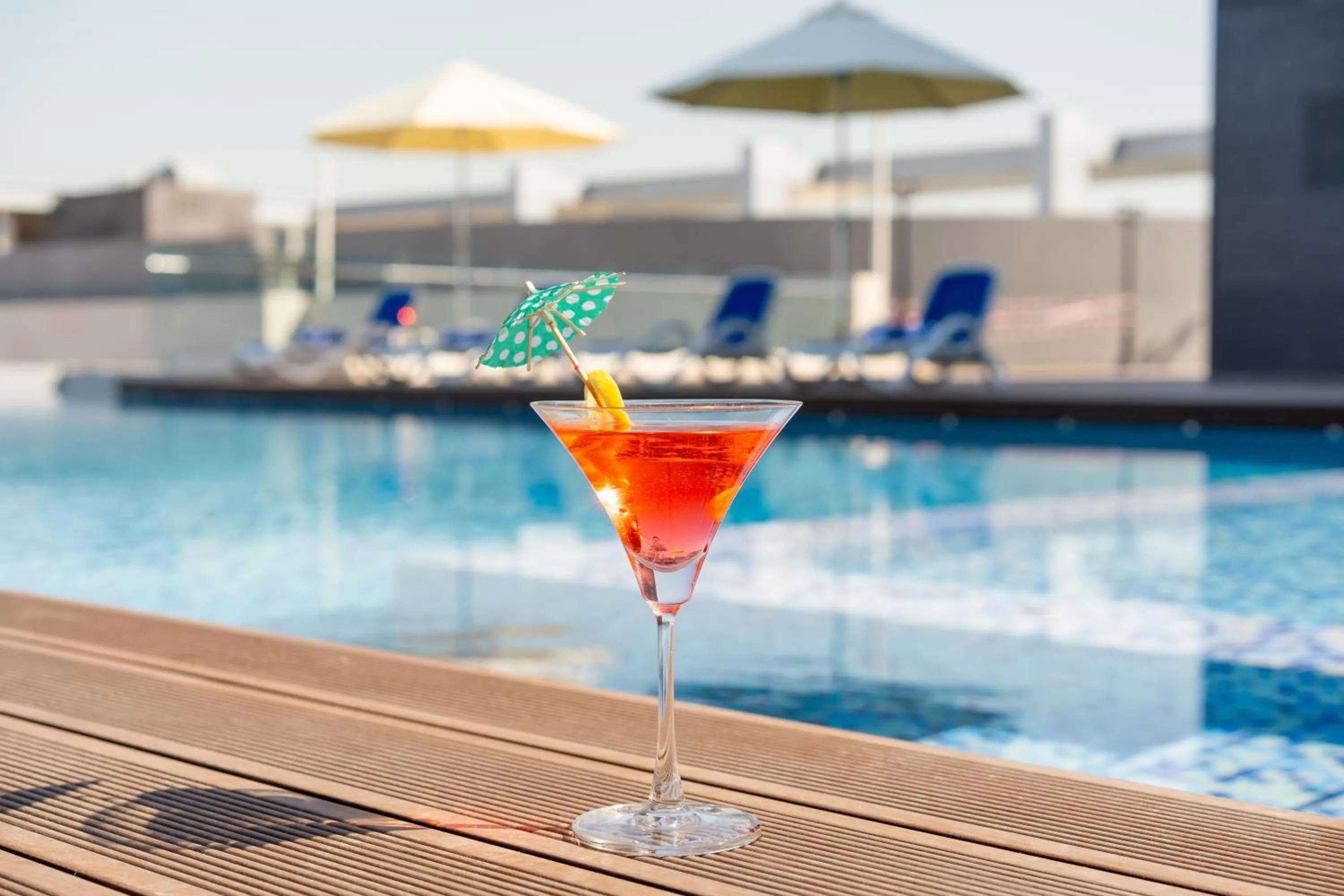 Swimming pool in West Walk Retaj Hotel