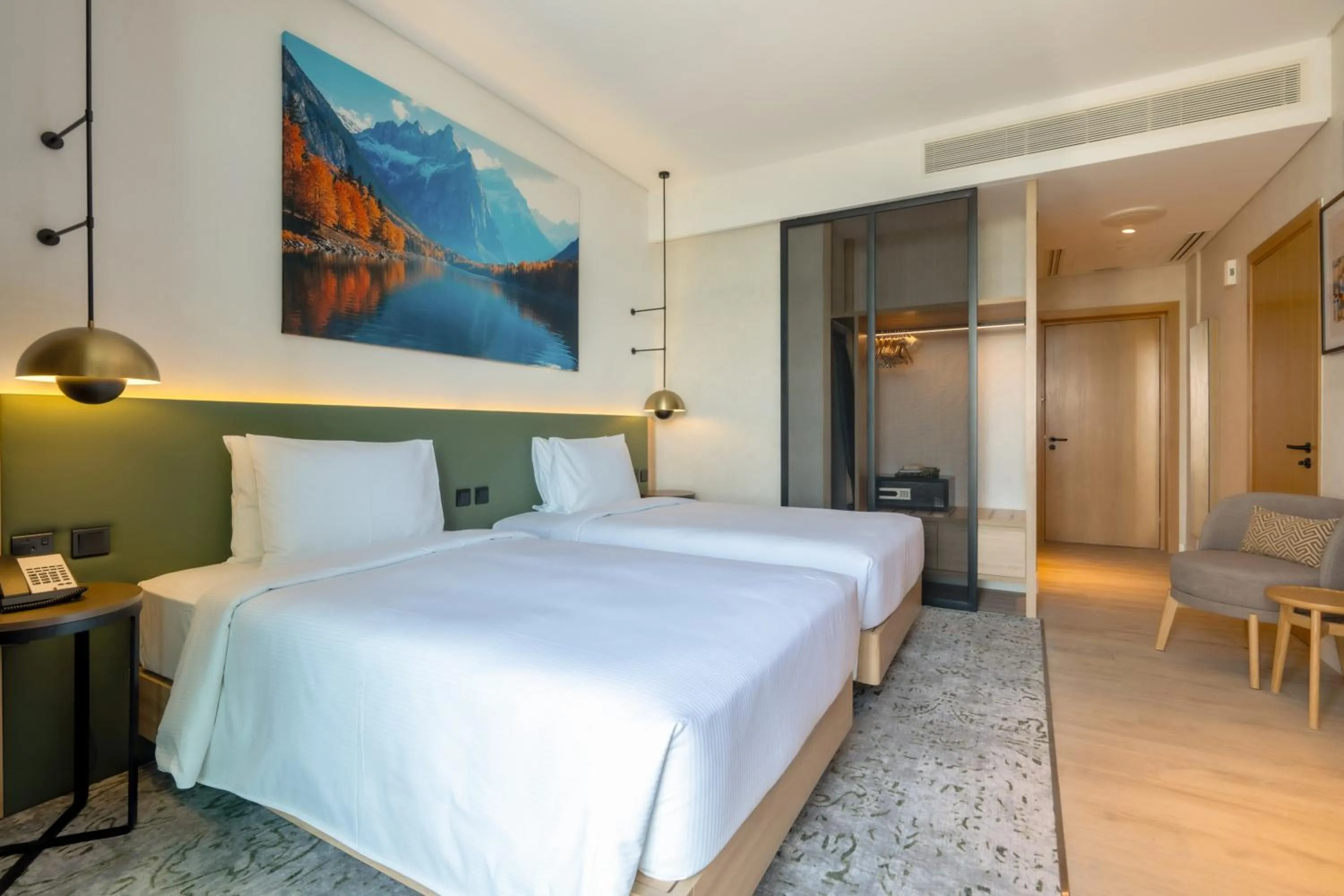 Bed in West Walk Retaj Hotel