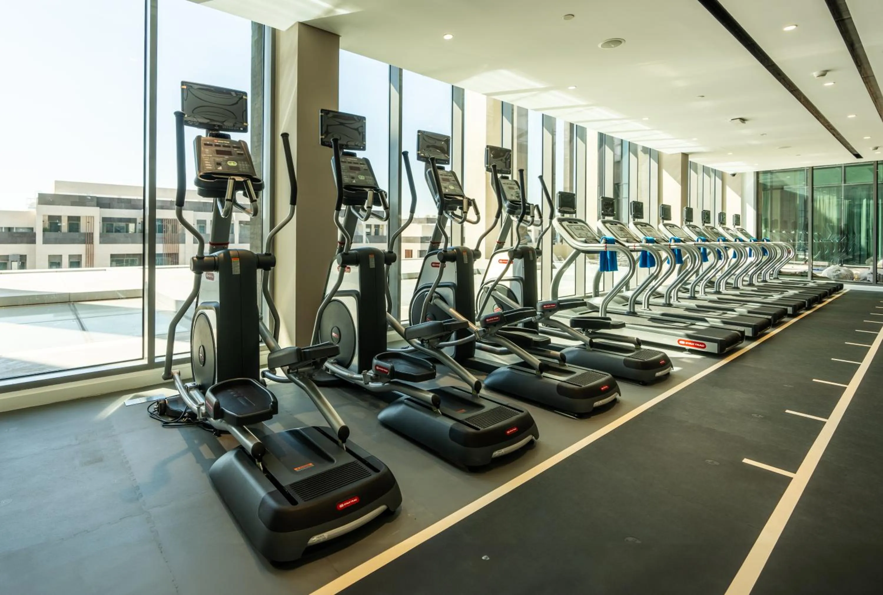 Fitness centre/facilities in West Walk Retaj Hotel