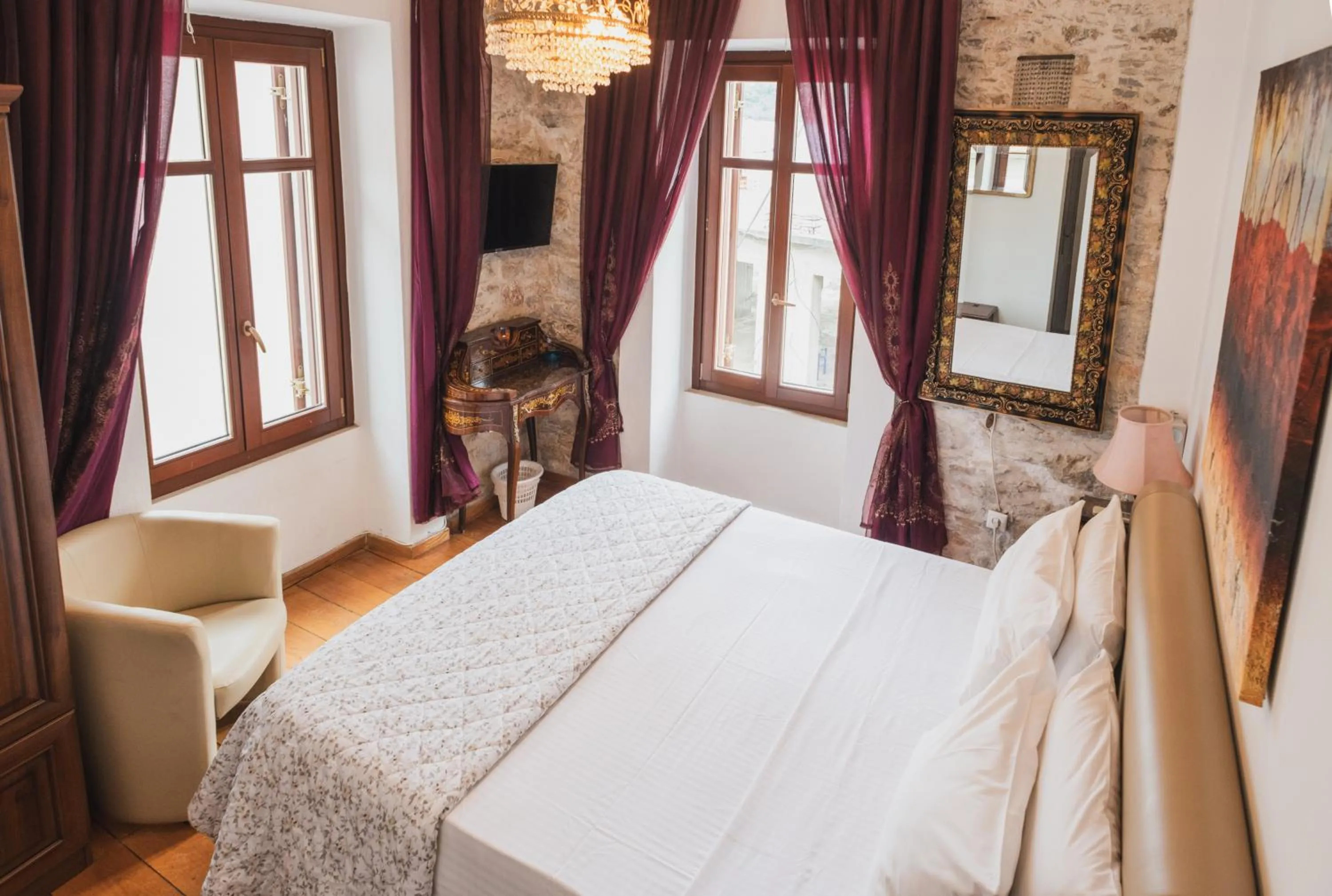 Bedroom in Tsopela Boutique Hotel