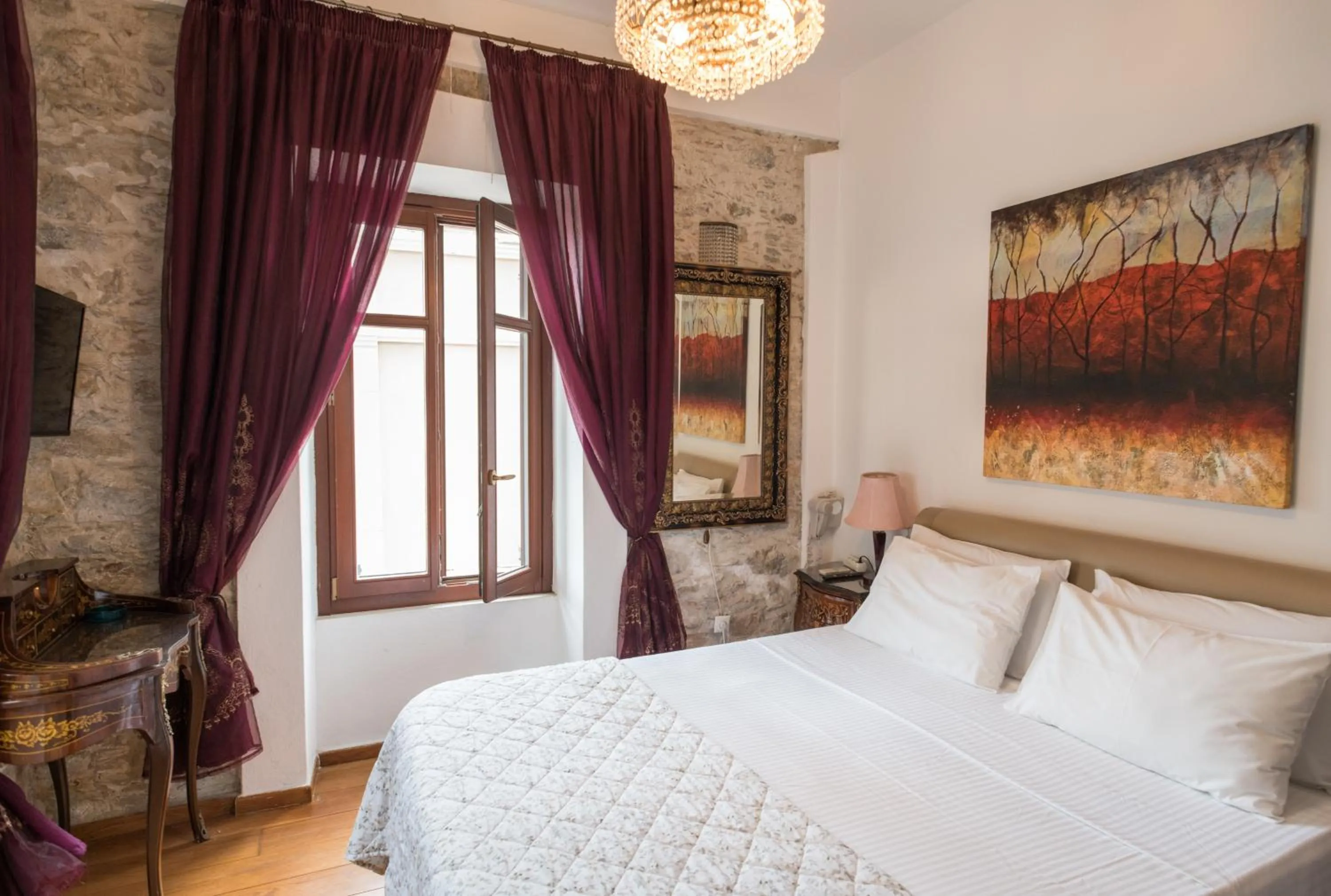 Bedroom in Tsopela Boutique Hotel