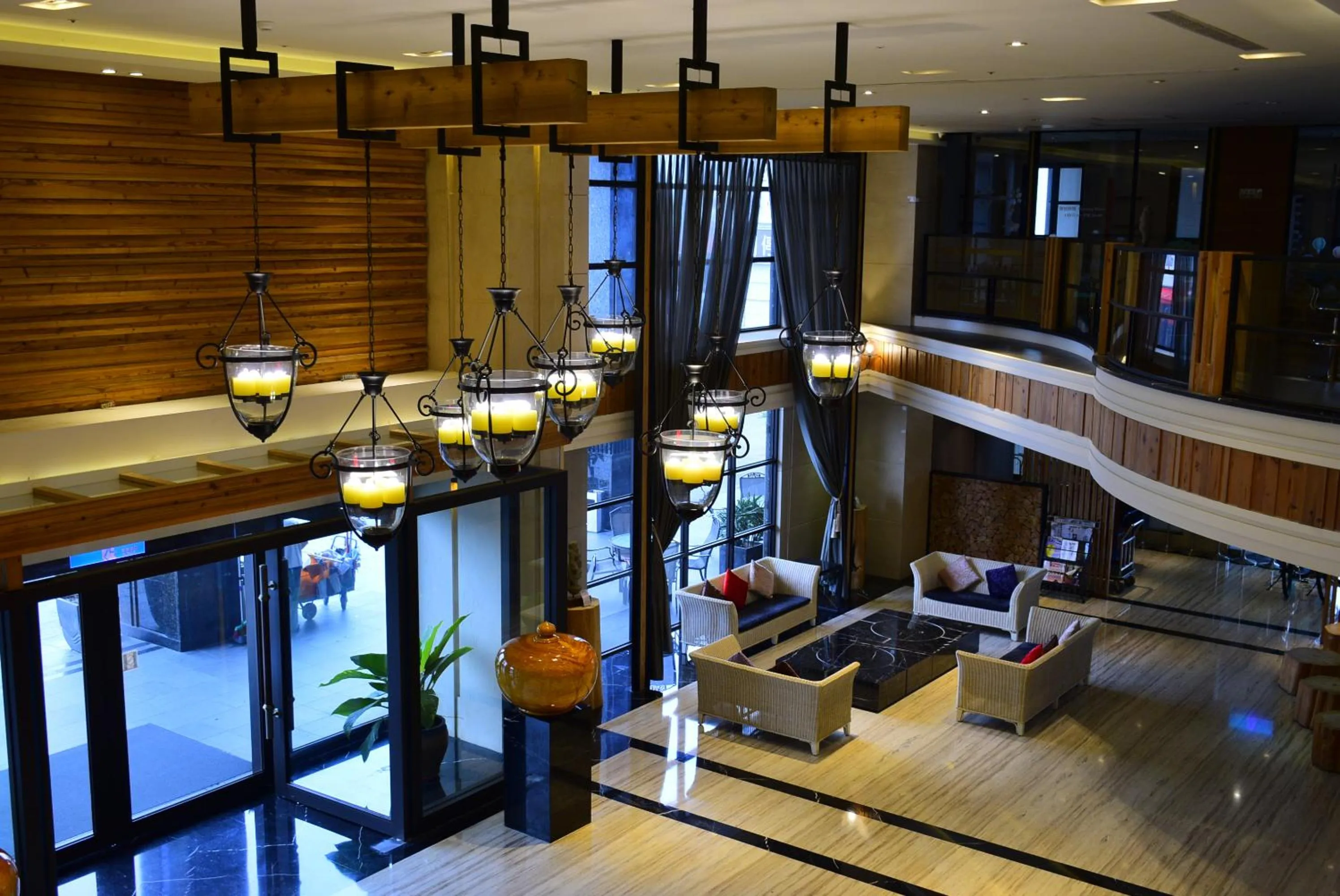 Seating area in Chiayi Oriental Pearl International Hotel