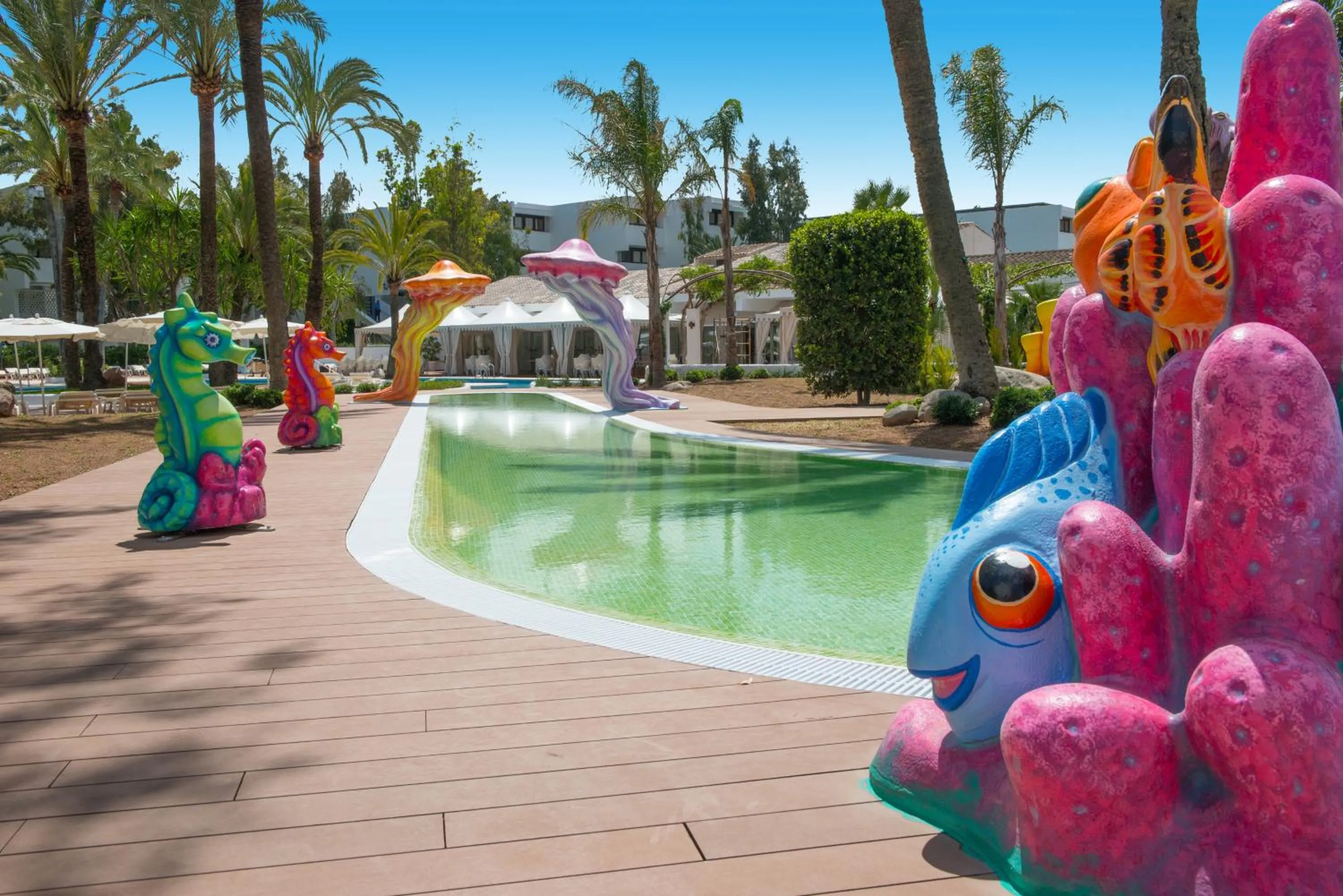 Swimming pool in Iberostar Waves Ciudad Blanca