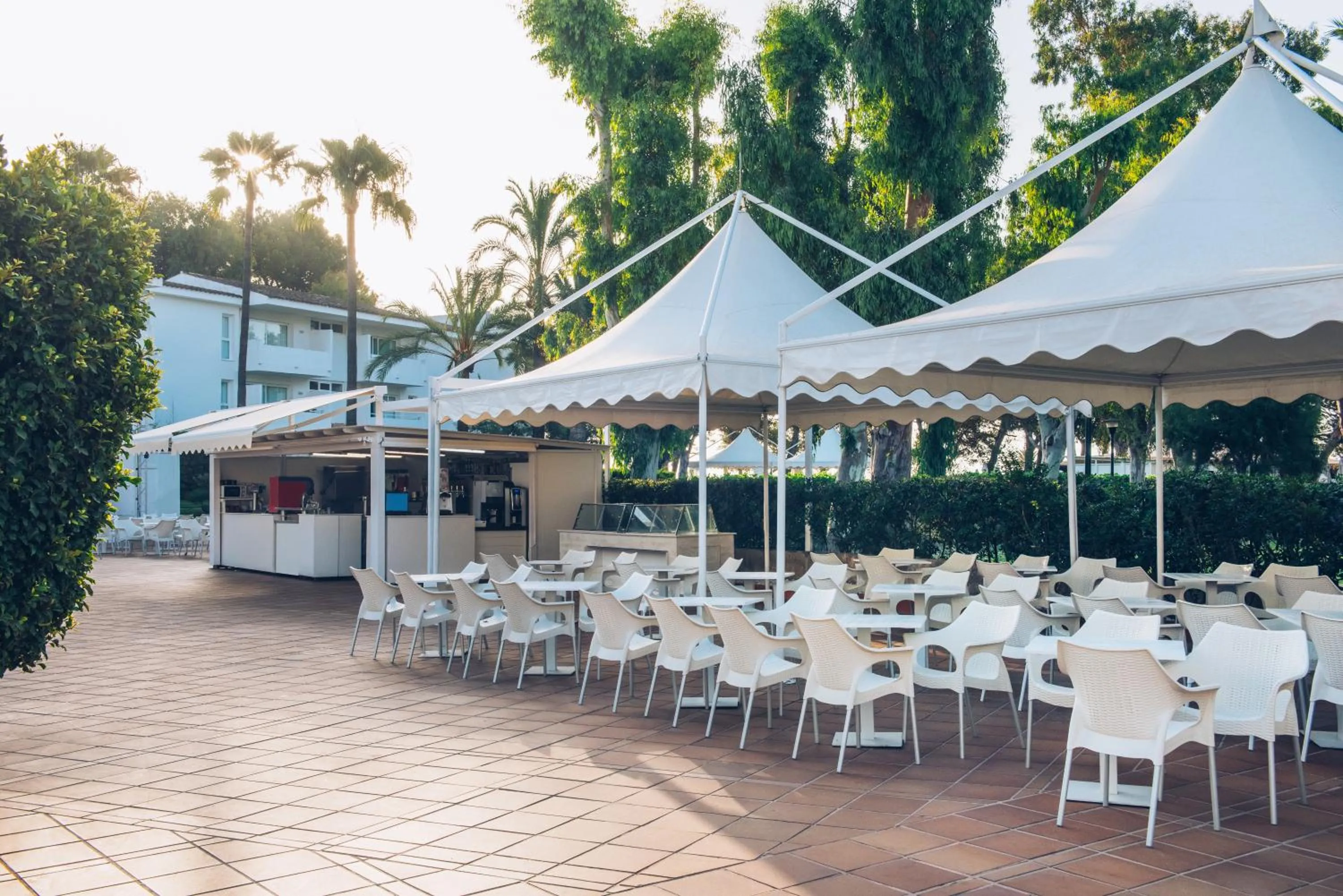 Patio in Iberostar Waves Ciudad Blanca
