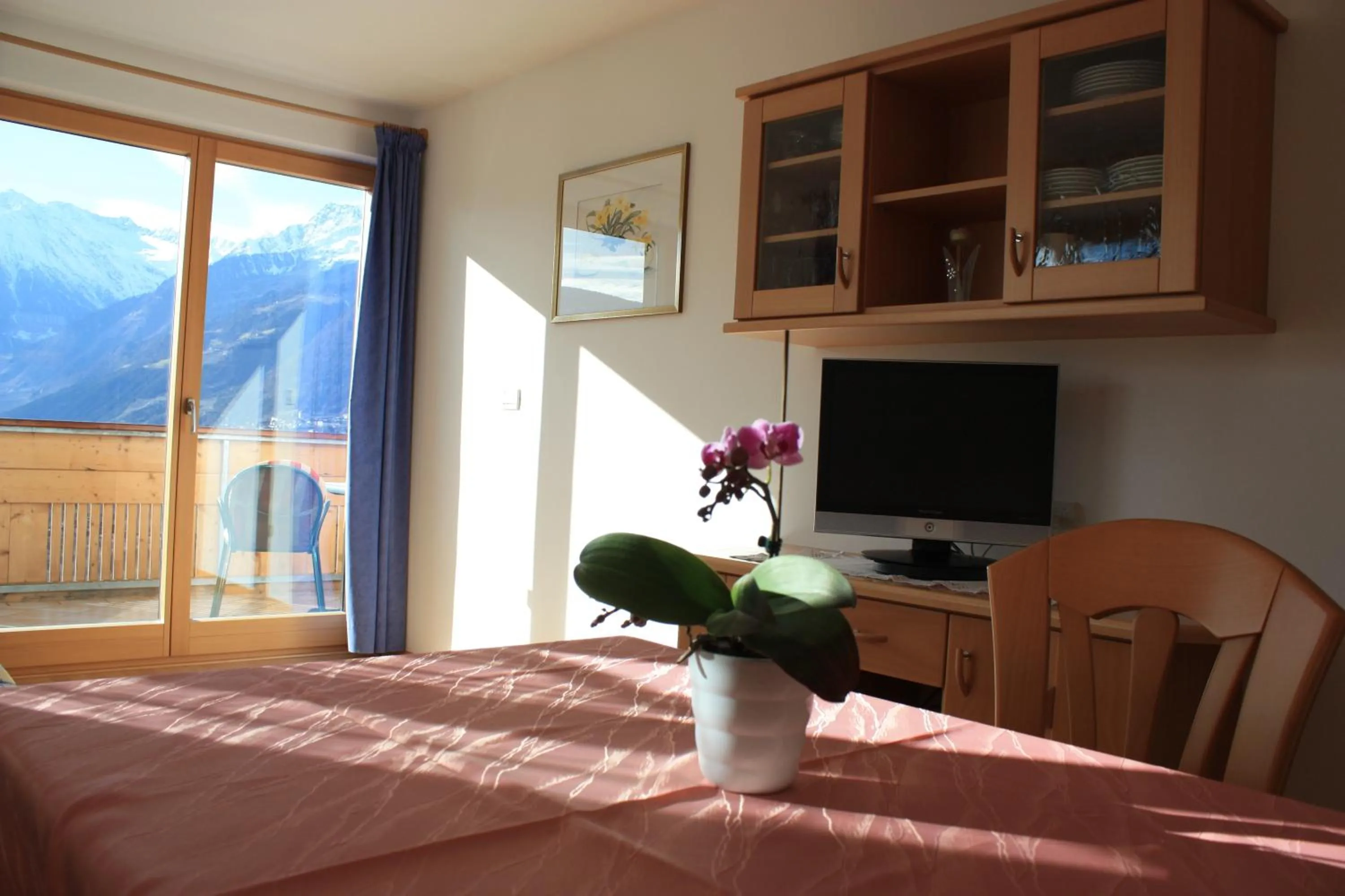 Bed in Kampflhof Apartments