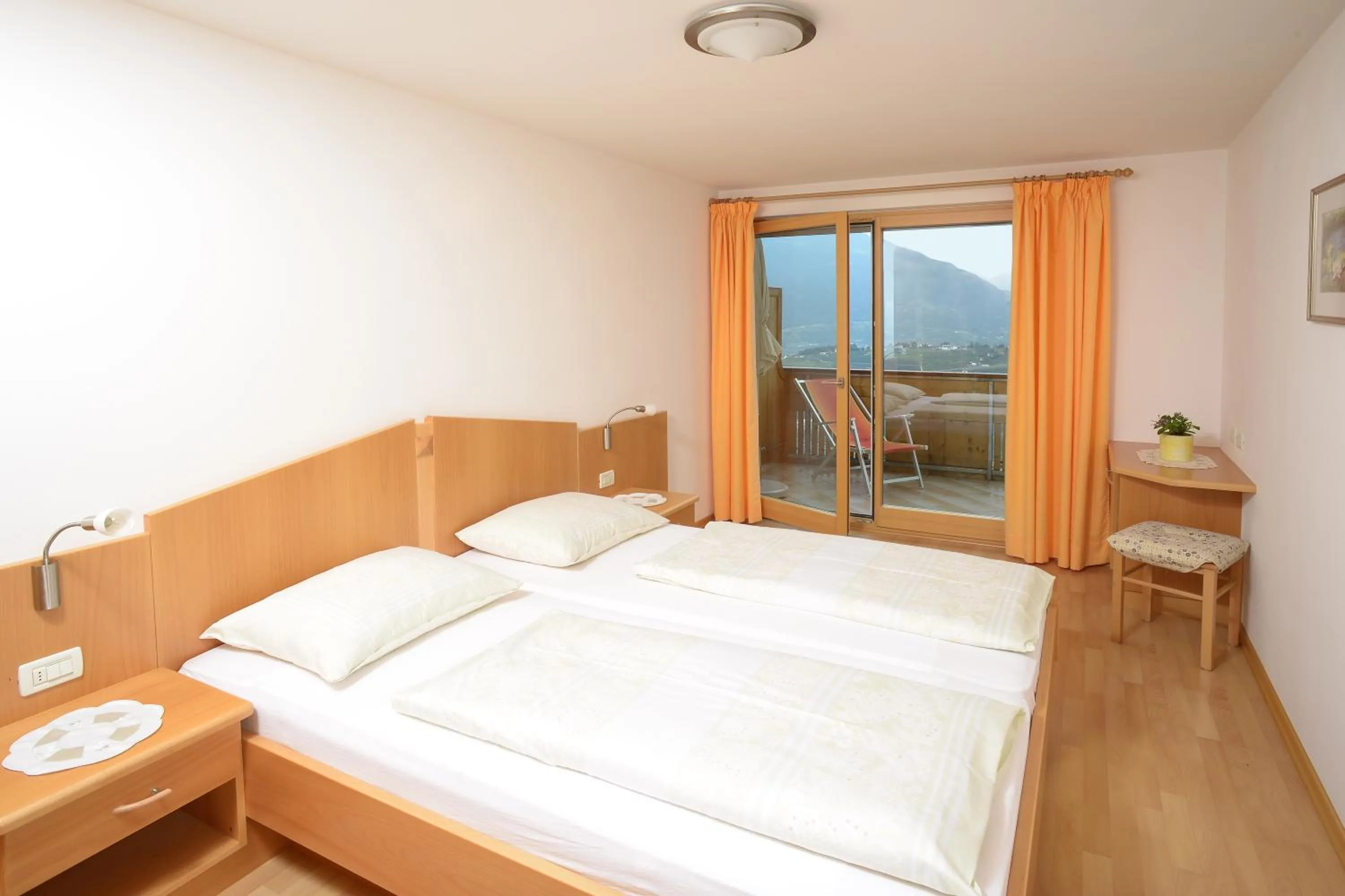 Bed in Kampflhof Apartments